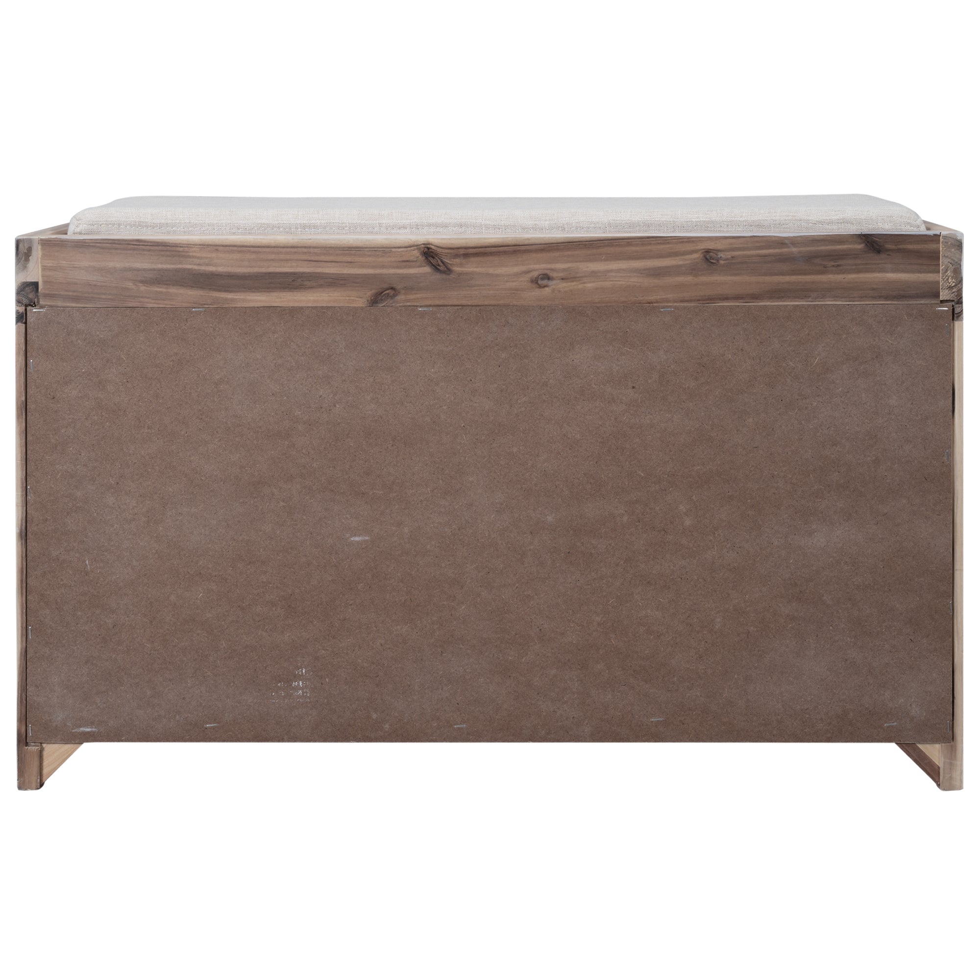 Storage Bench with Removable Basket and 2 Drawers