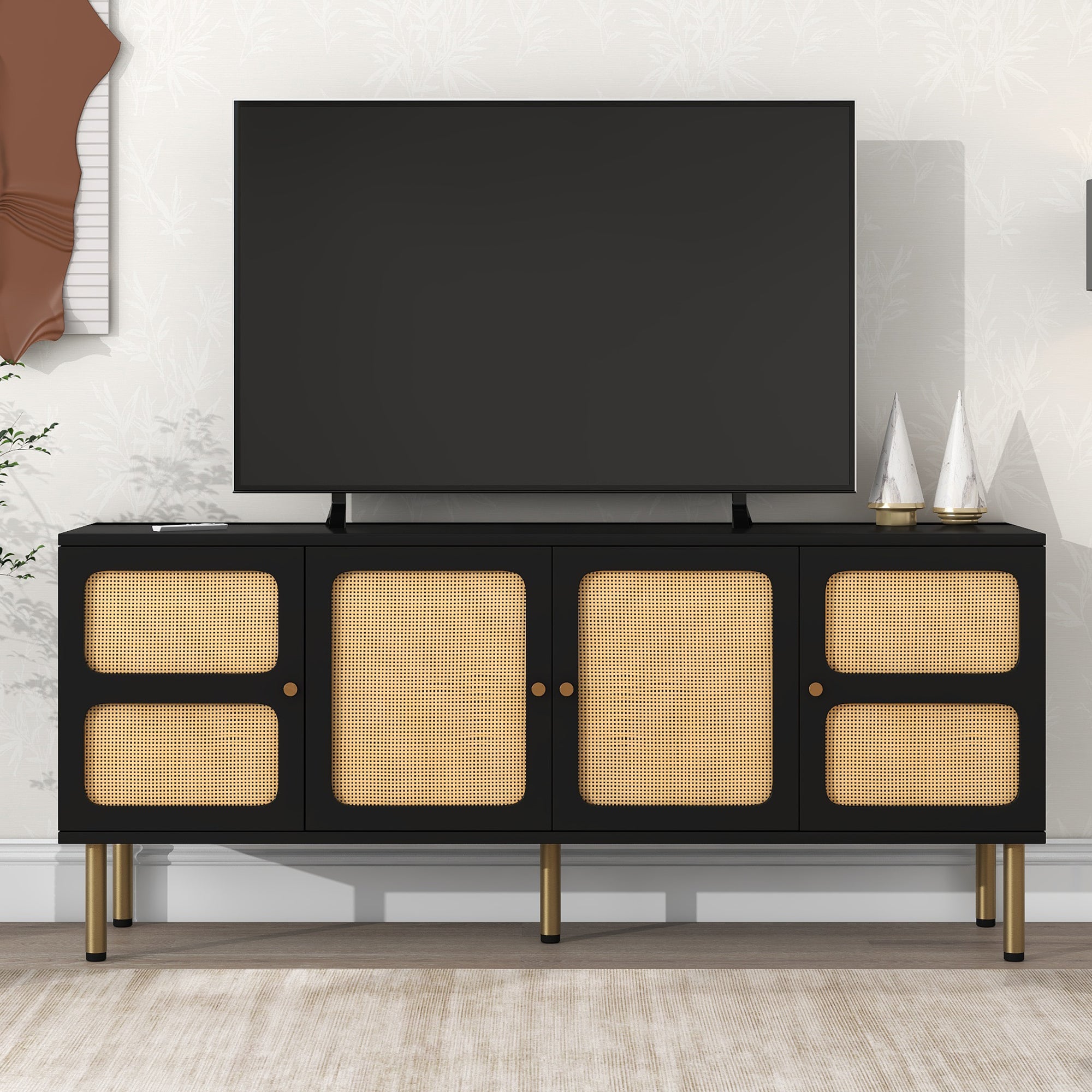 Boho style TV Stand