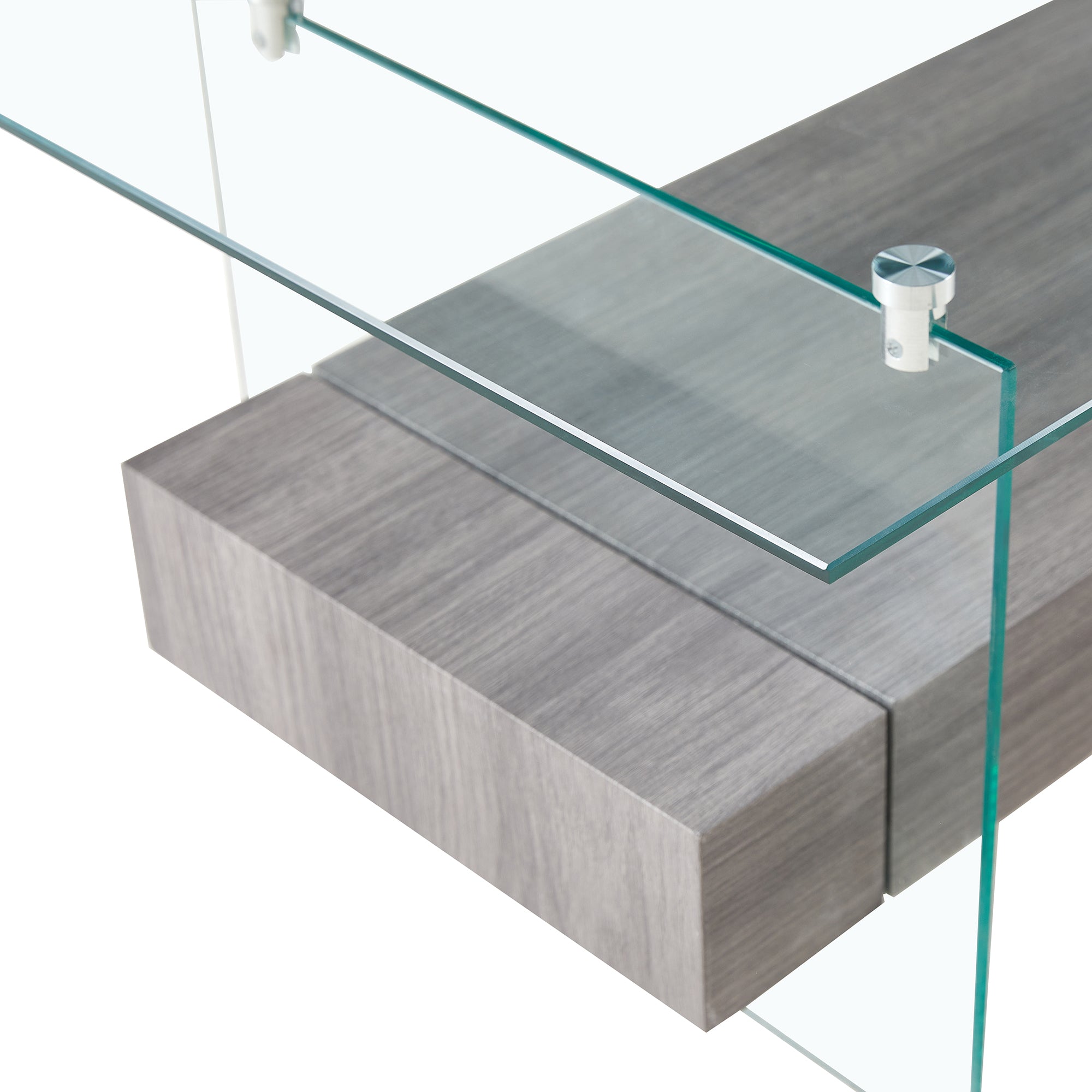 Dual-shelf coffee table