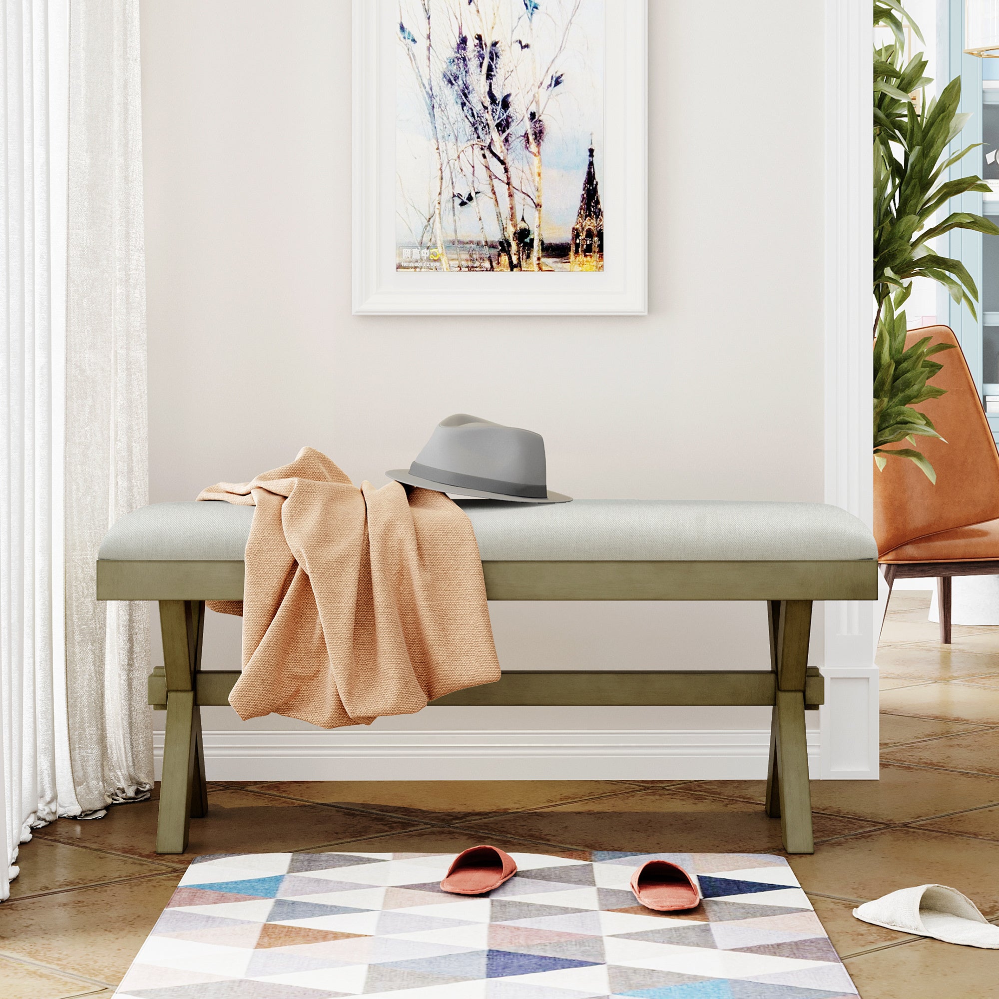 MAICOSY Dining Table Bench