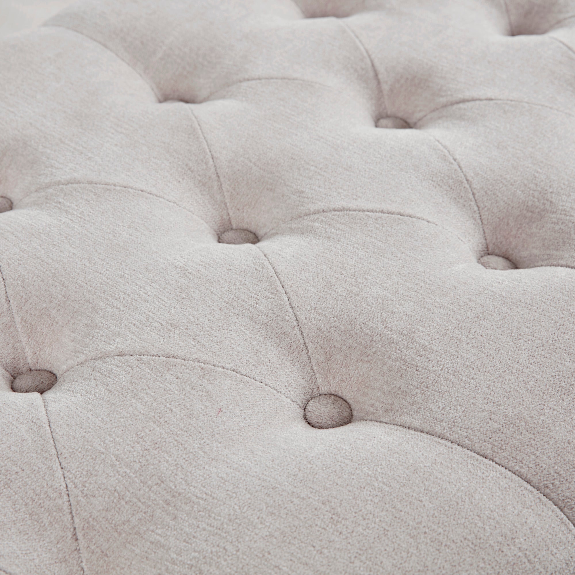 Shandra Tufted Top Storage Bench - Natural