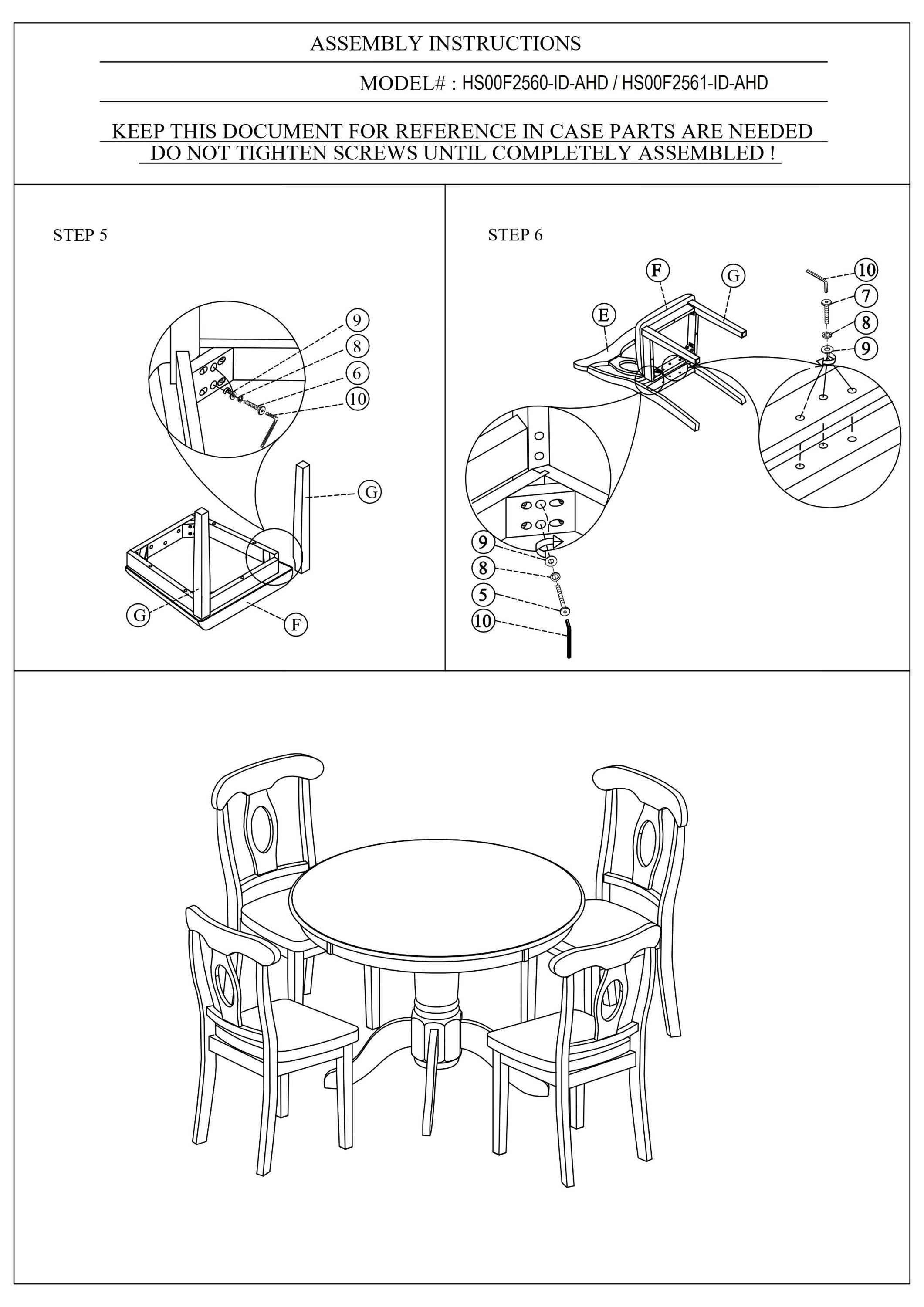 5pc Dining Set