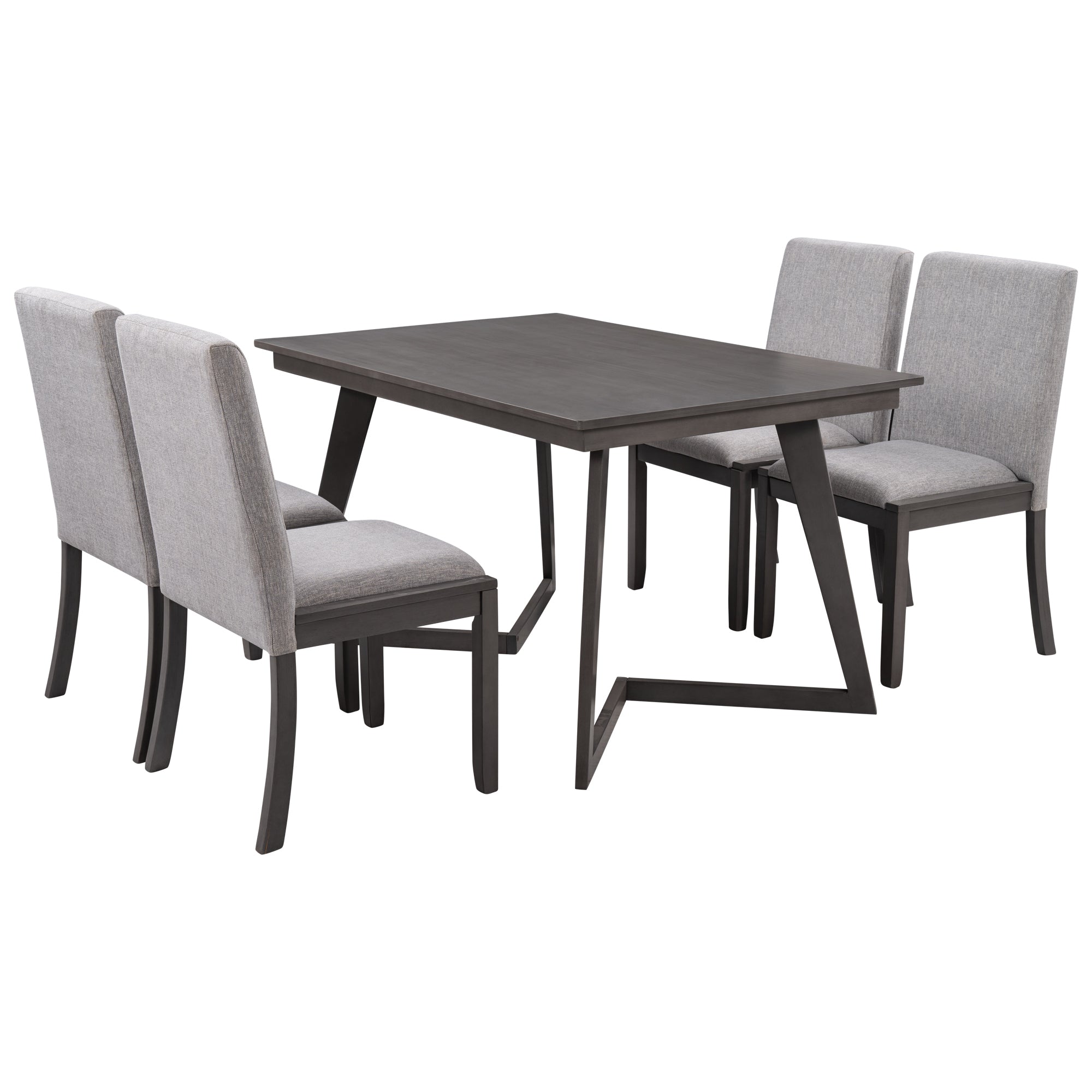 Gray Dining Set