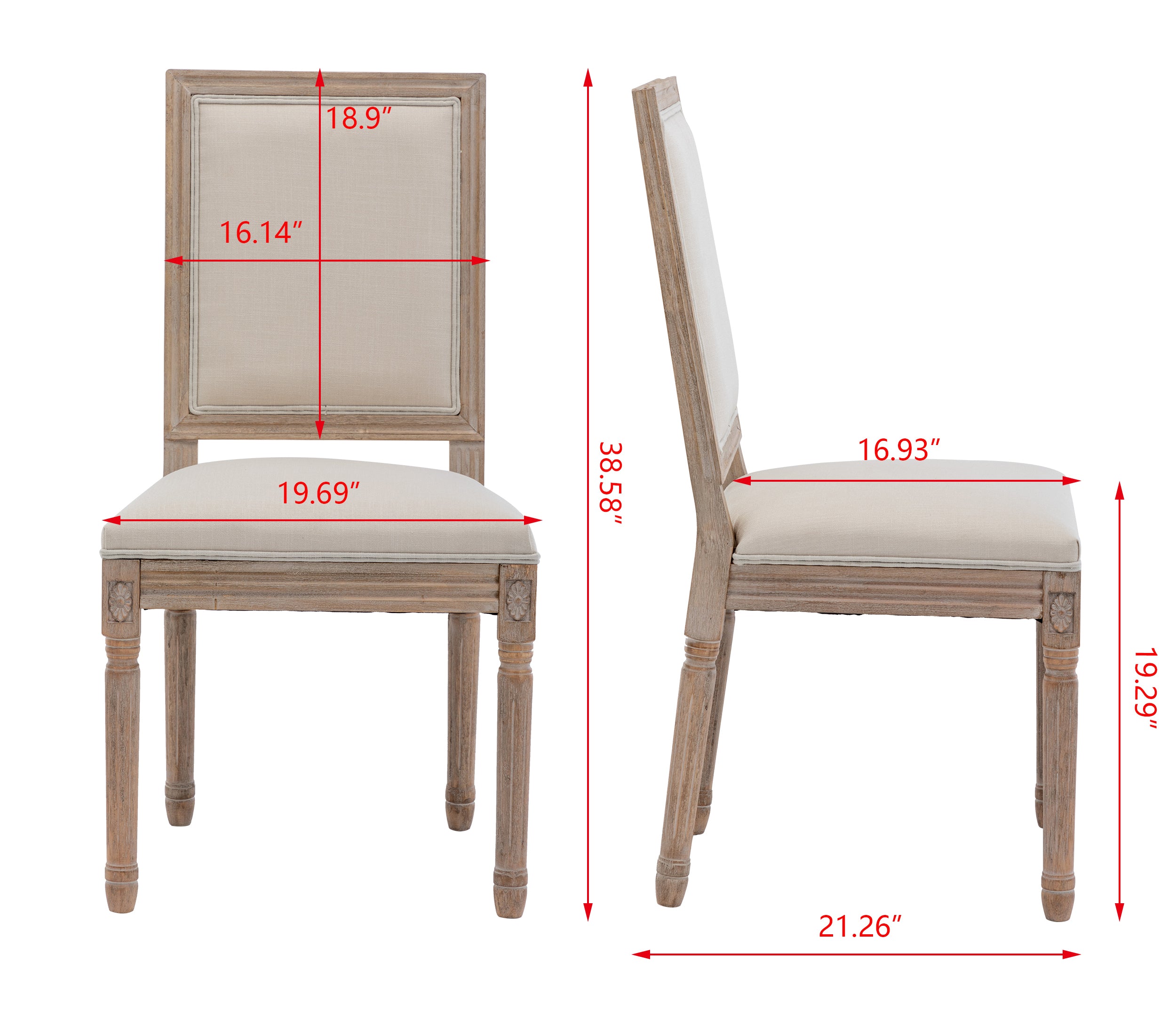 Linen Fabric Chair