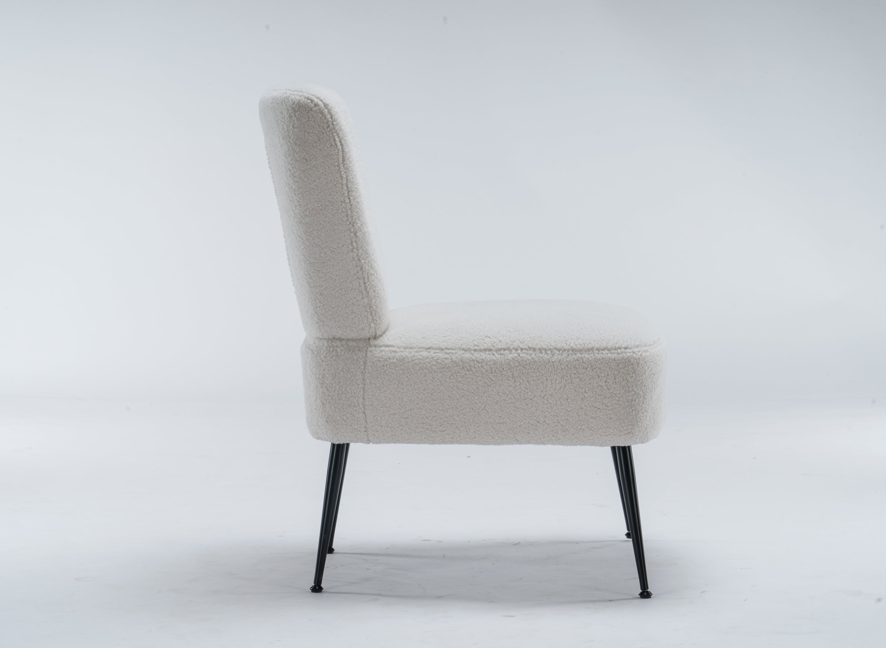 Accent With Black Metal Legs