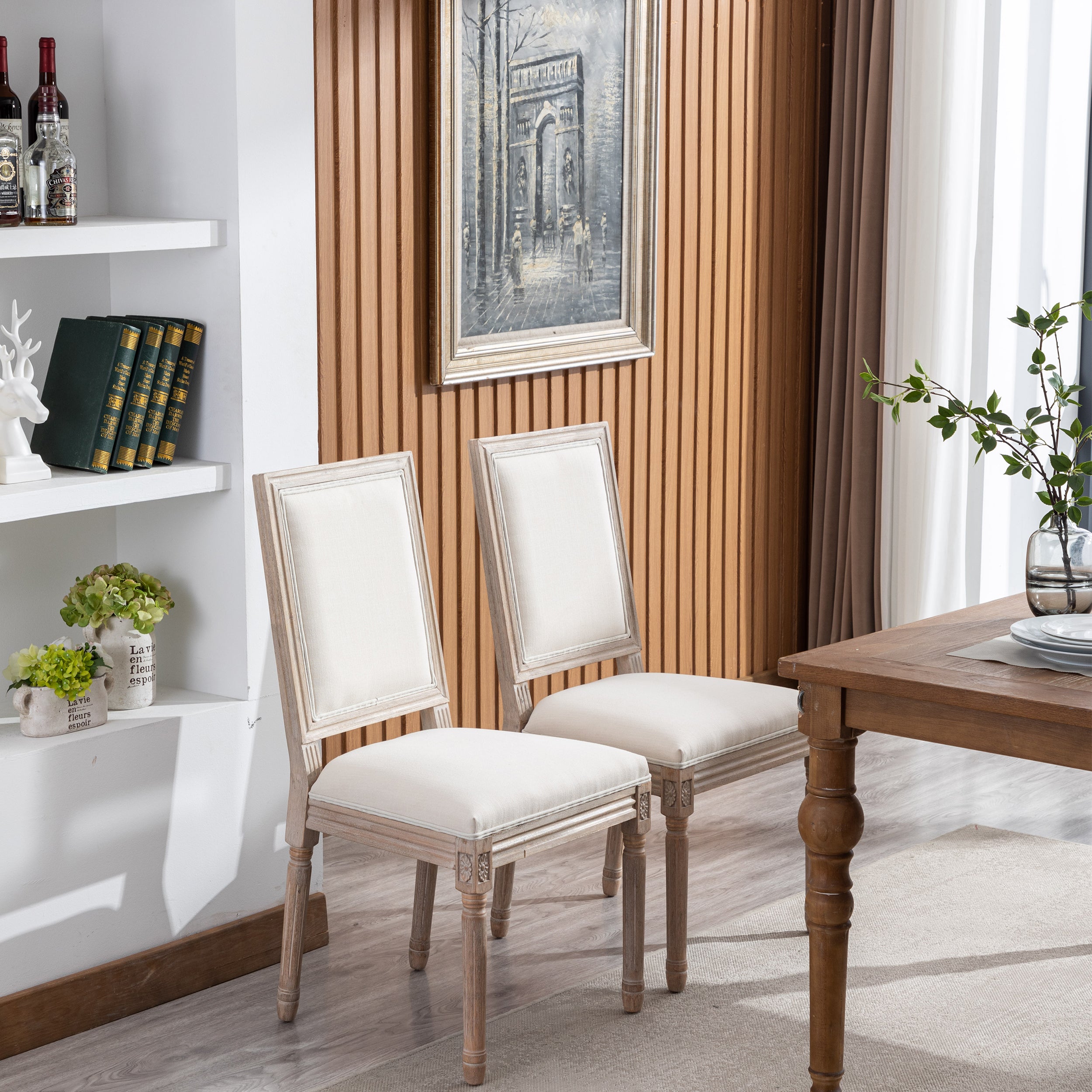 Solid Wood Frame Chair