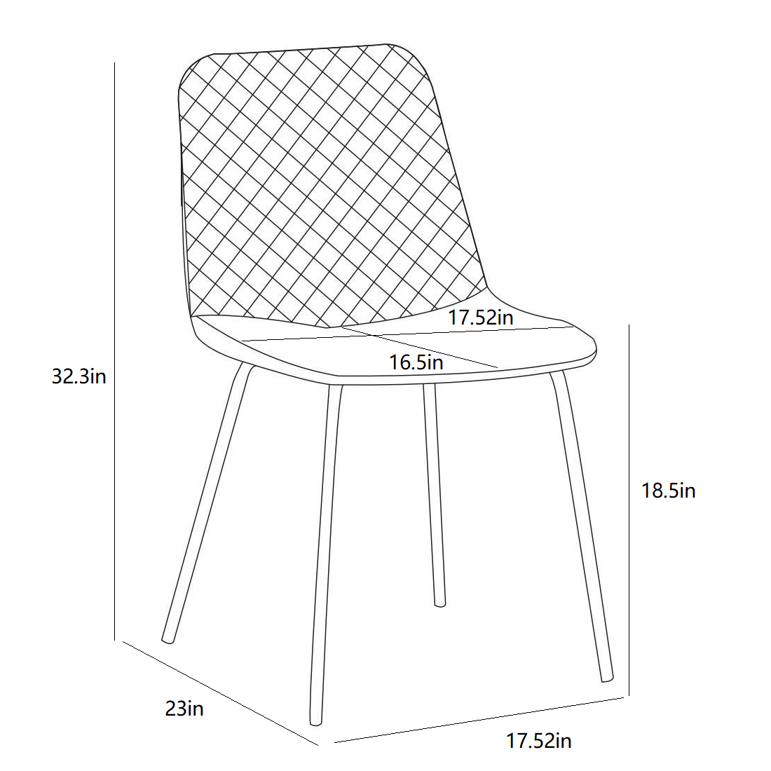 Black Dining Chairs for 4