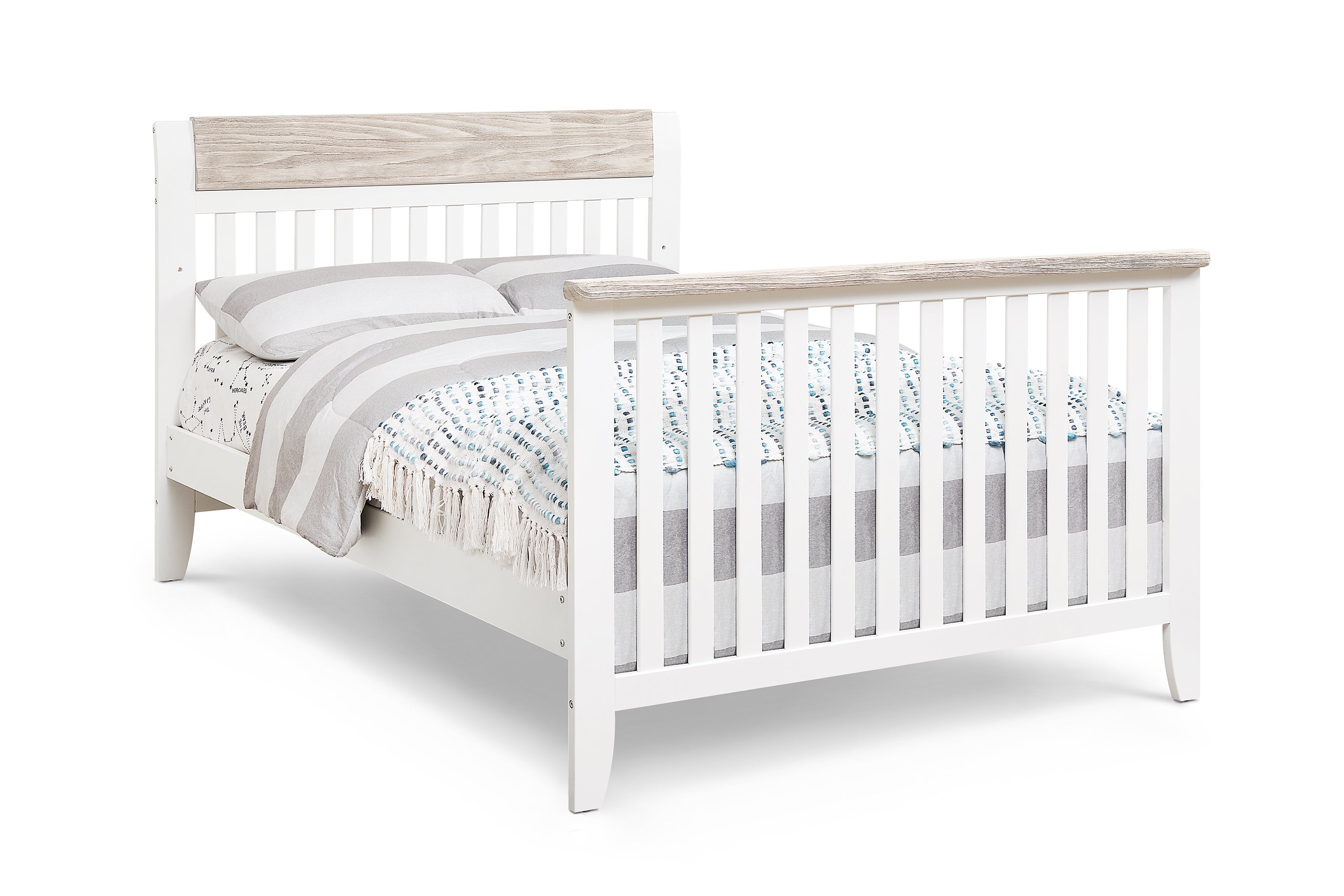 White/Natural4-in-1 Convertible Crib