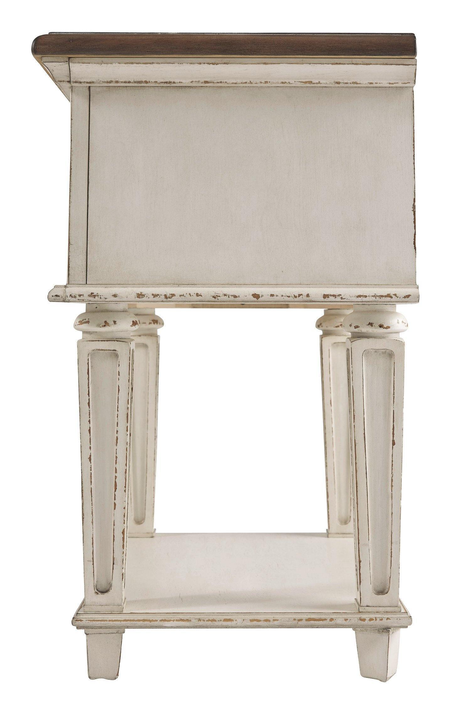 Antique White Nightstand