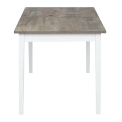 63-78.8inch Extendable Dining Table - Grey