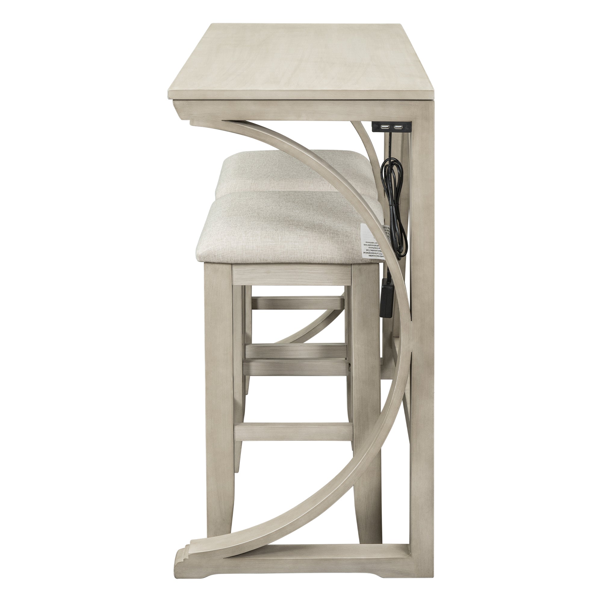 Cream Dining Table Set