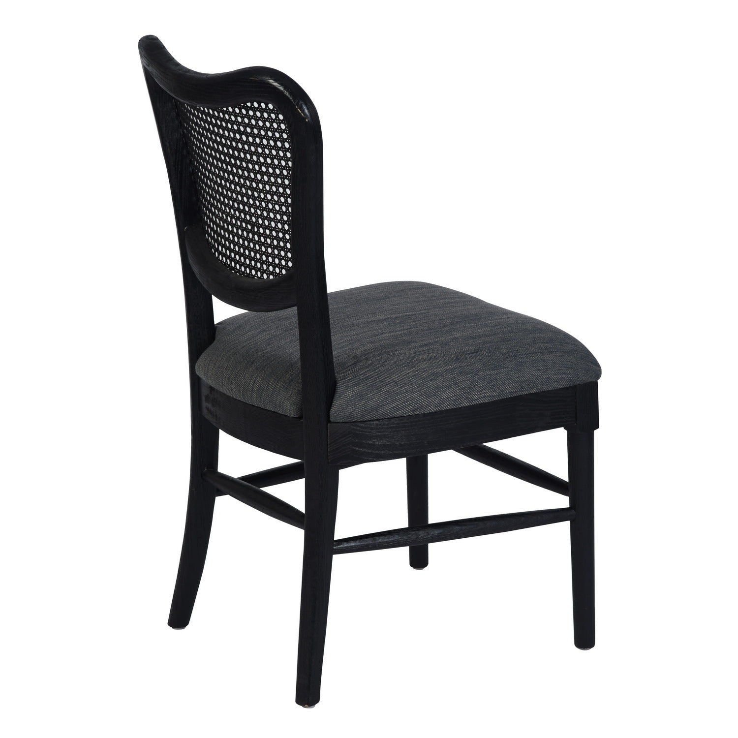 Rattan back chairs