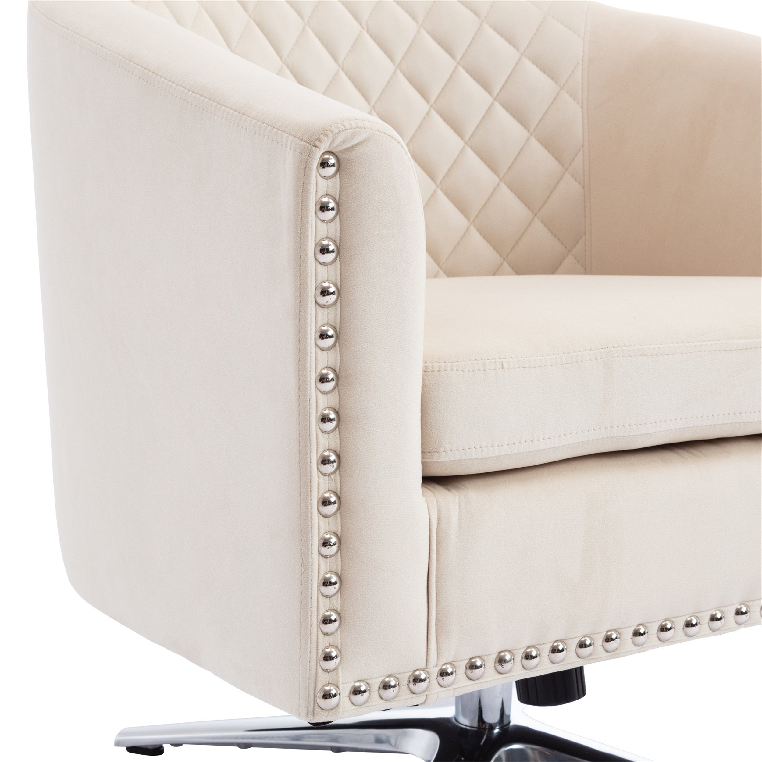 Swivel Barrel Chair