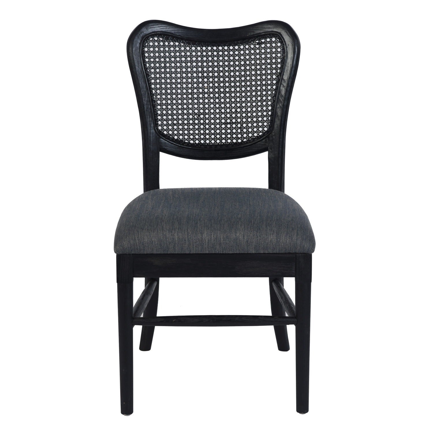 Rattan back chairs
