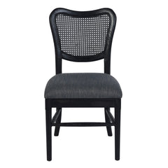 Rattan back chairs