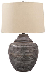 Antique Rustic Table Lamp