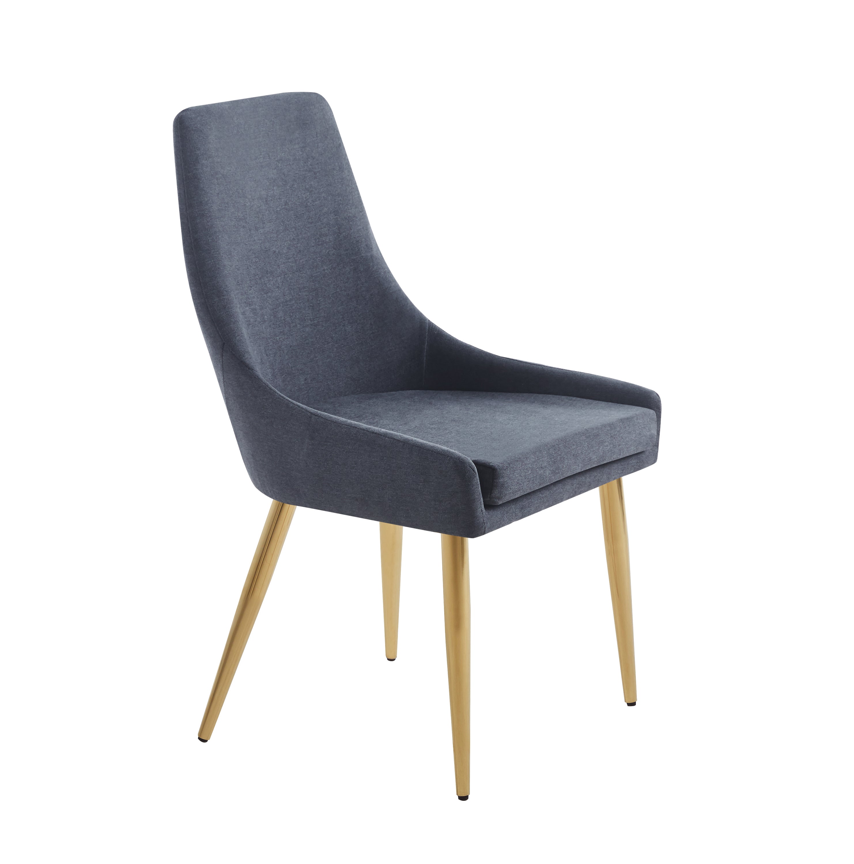 Dining Chairs Upholstered Armless Accent Chairs (Set of 2) - Grey