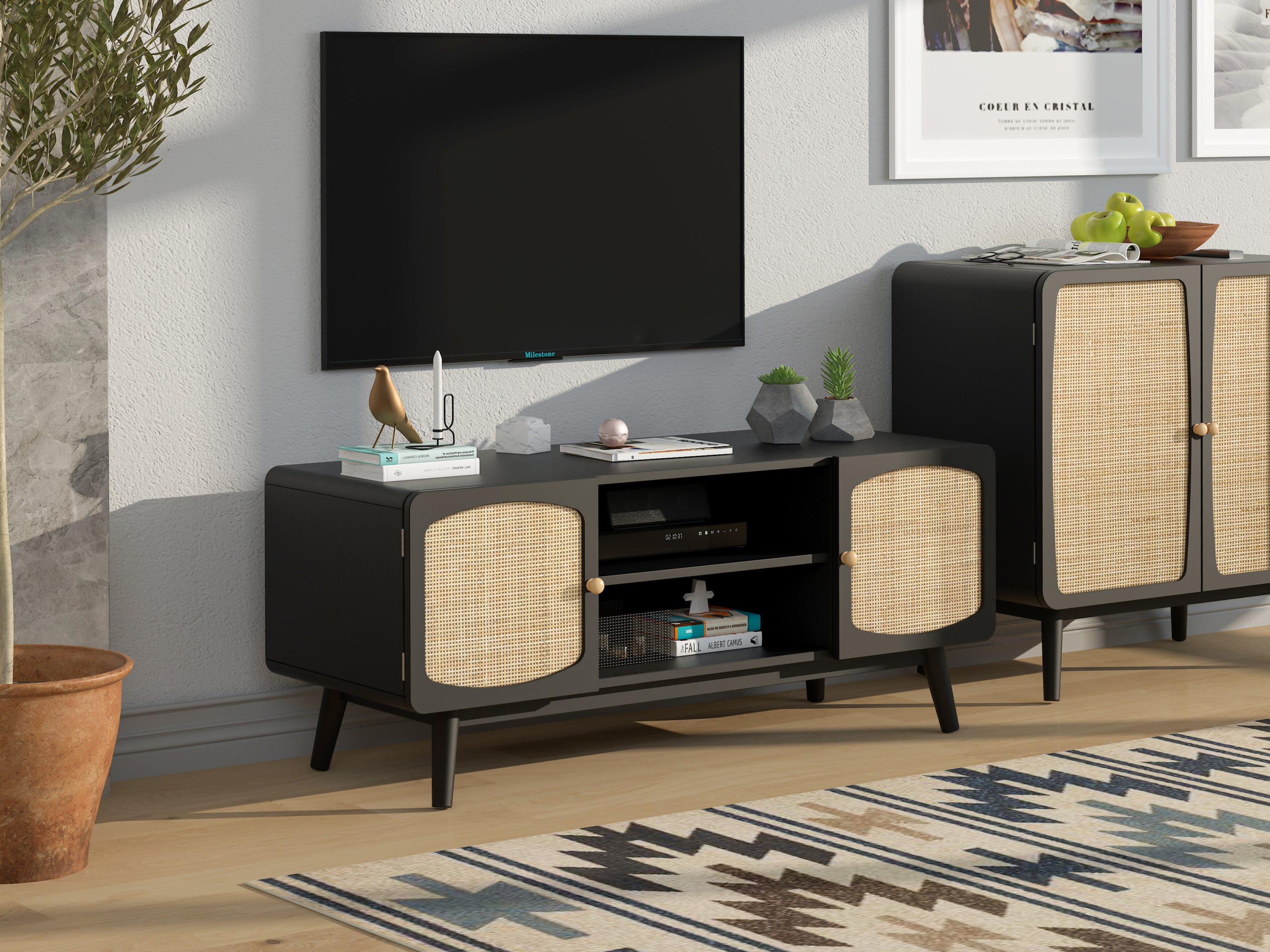 Boho TV Console