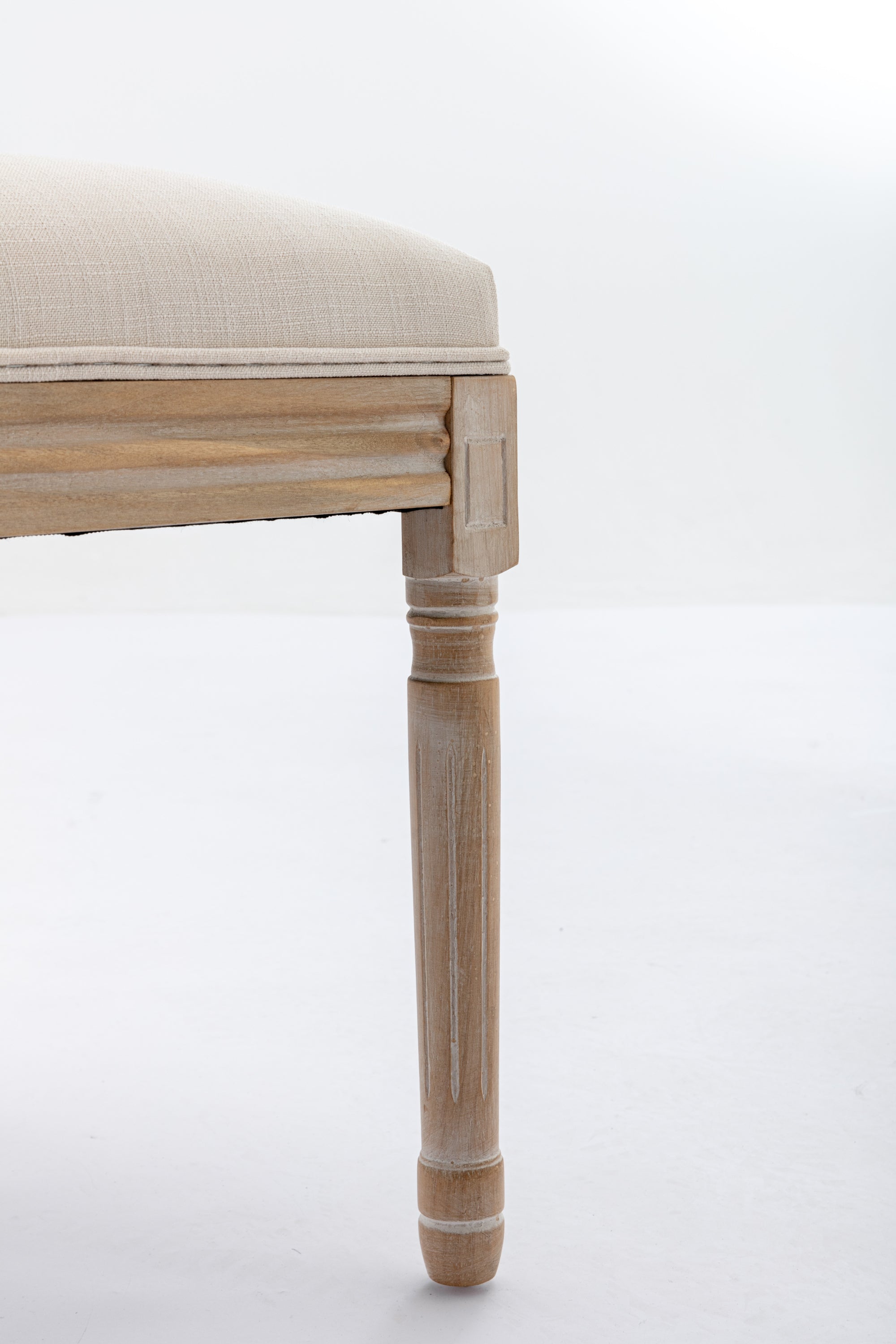 2-piece French Cream Linen