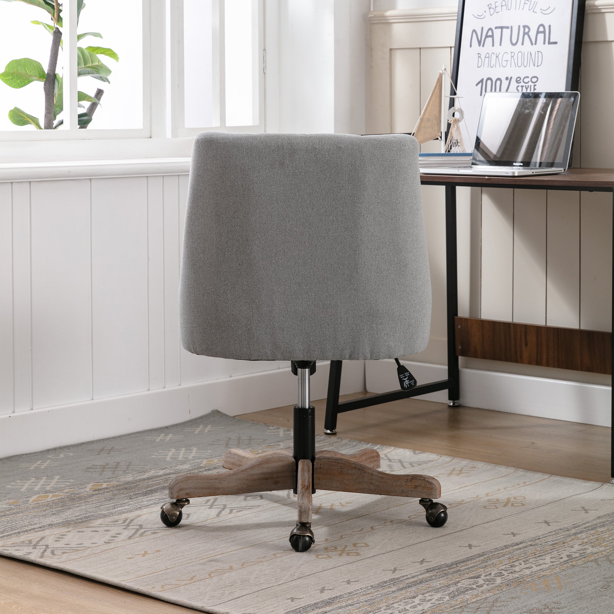 Swivel Shell Chair - Grey