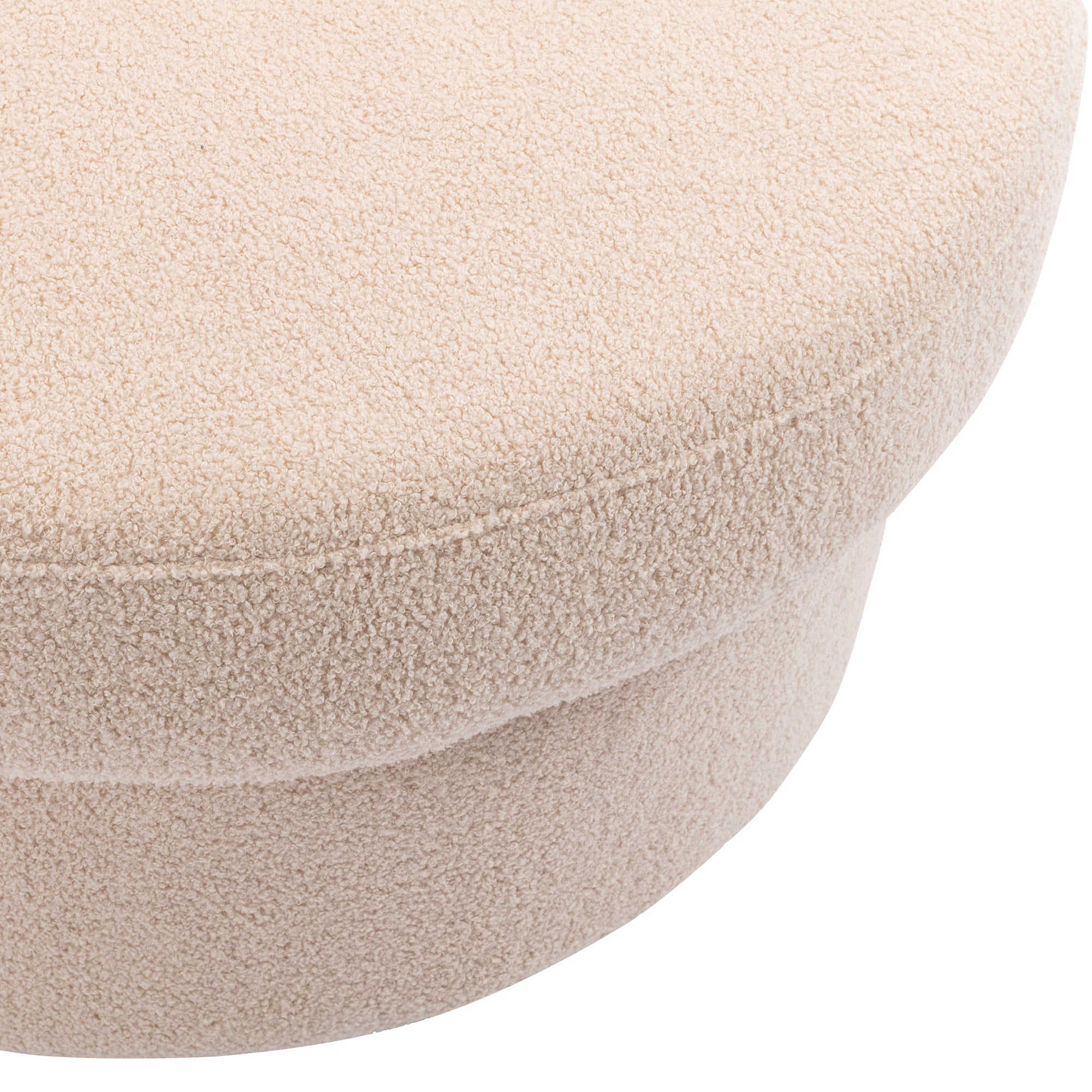 Modern Swivel Accent Chair, Barrel Chair - Camel