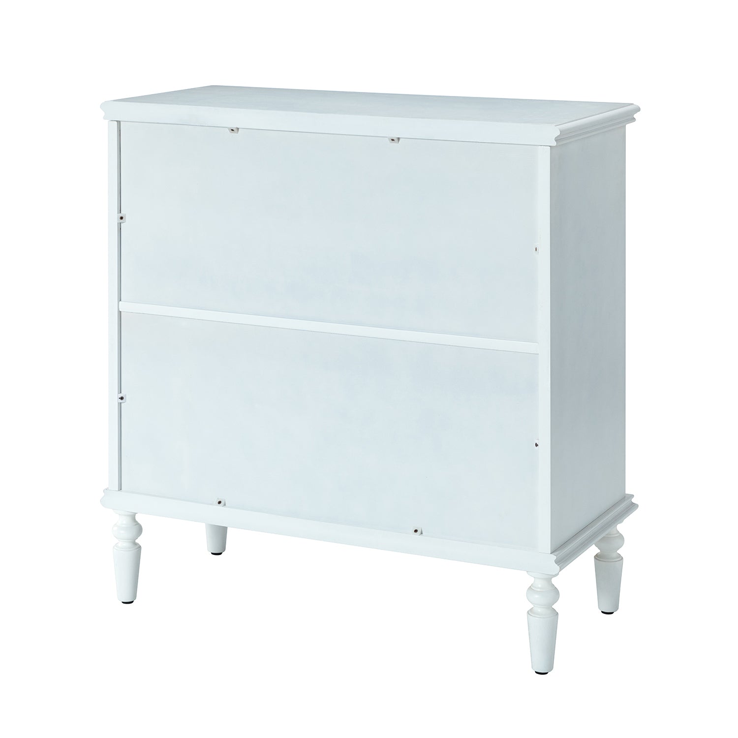 32" Tall 2-Door Accent Cabinet - White
