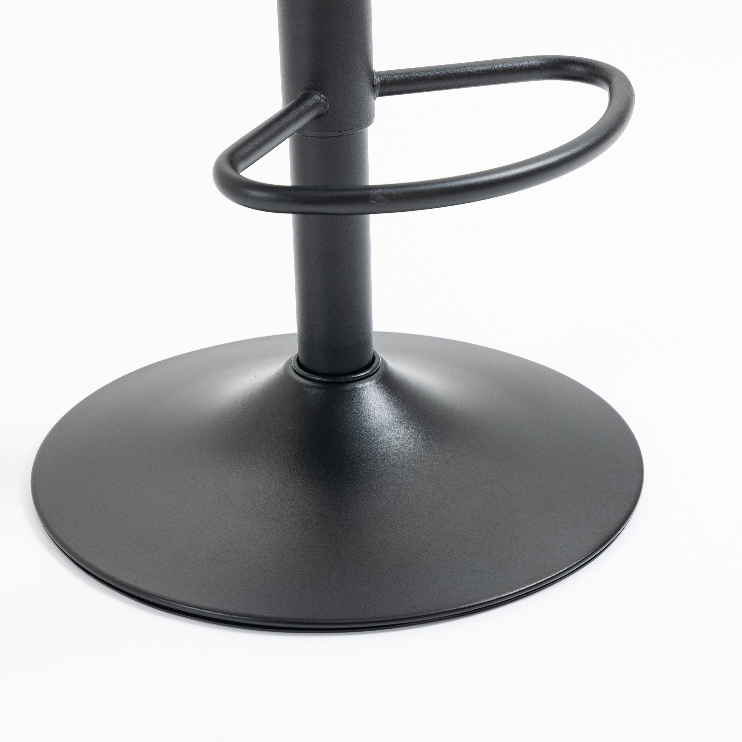 Bar Stools Adjustable with Back and Footrest (Set of 2) - Blue