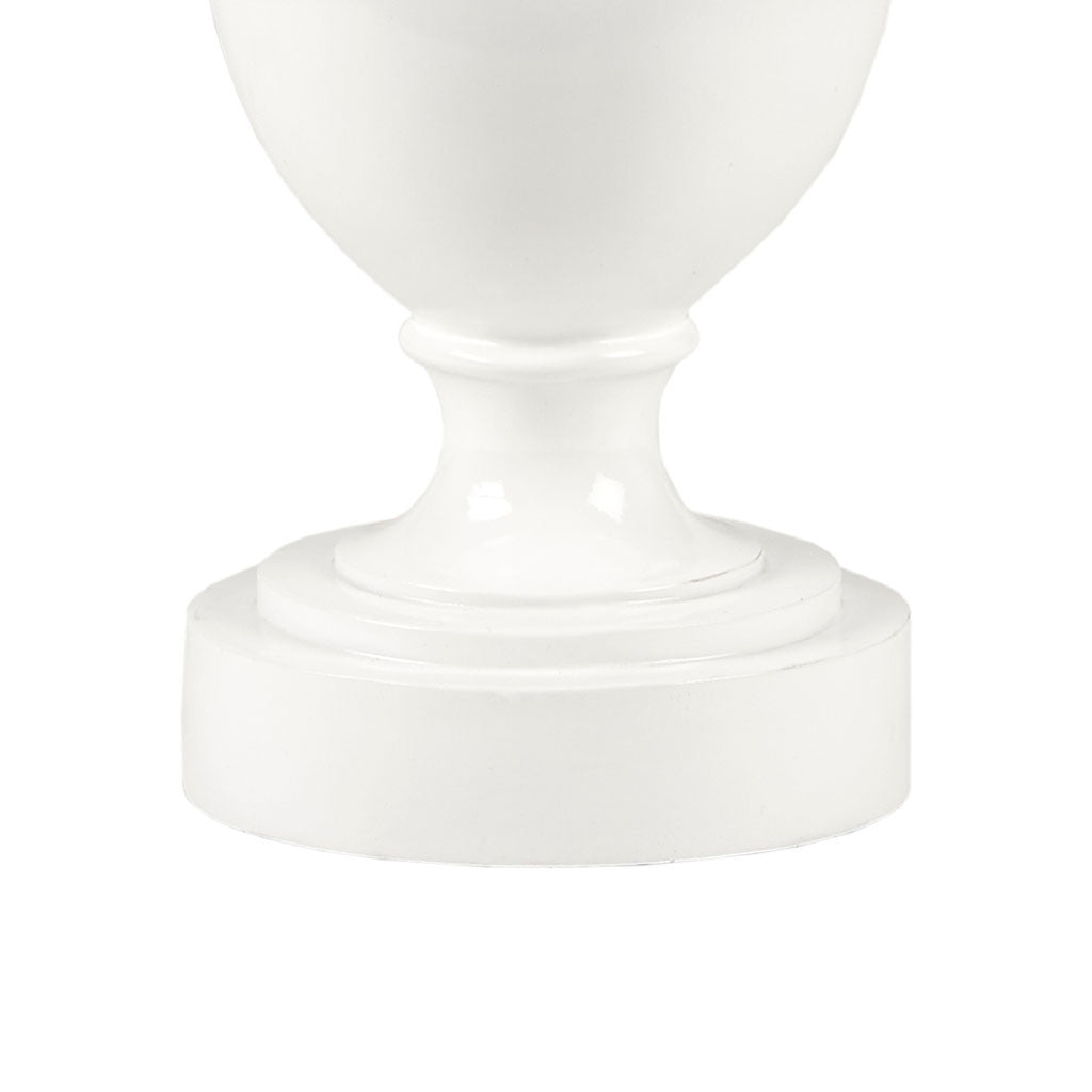 Blythe Resin Table Lamp - White