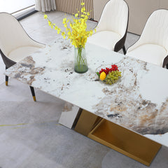 71 inch Fashion Modern Pandora sintered stone Dining Table