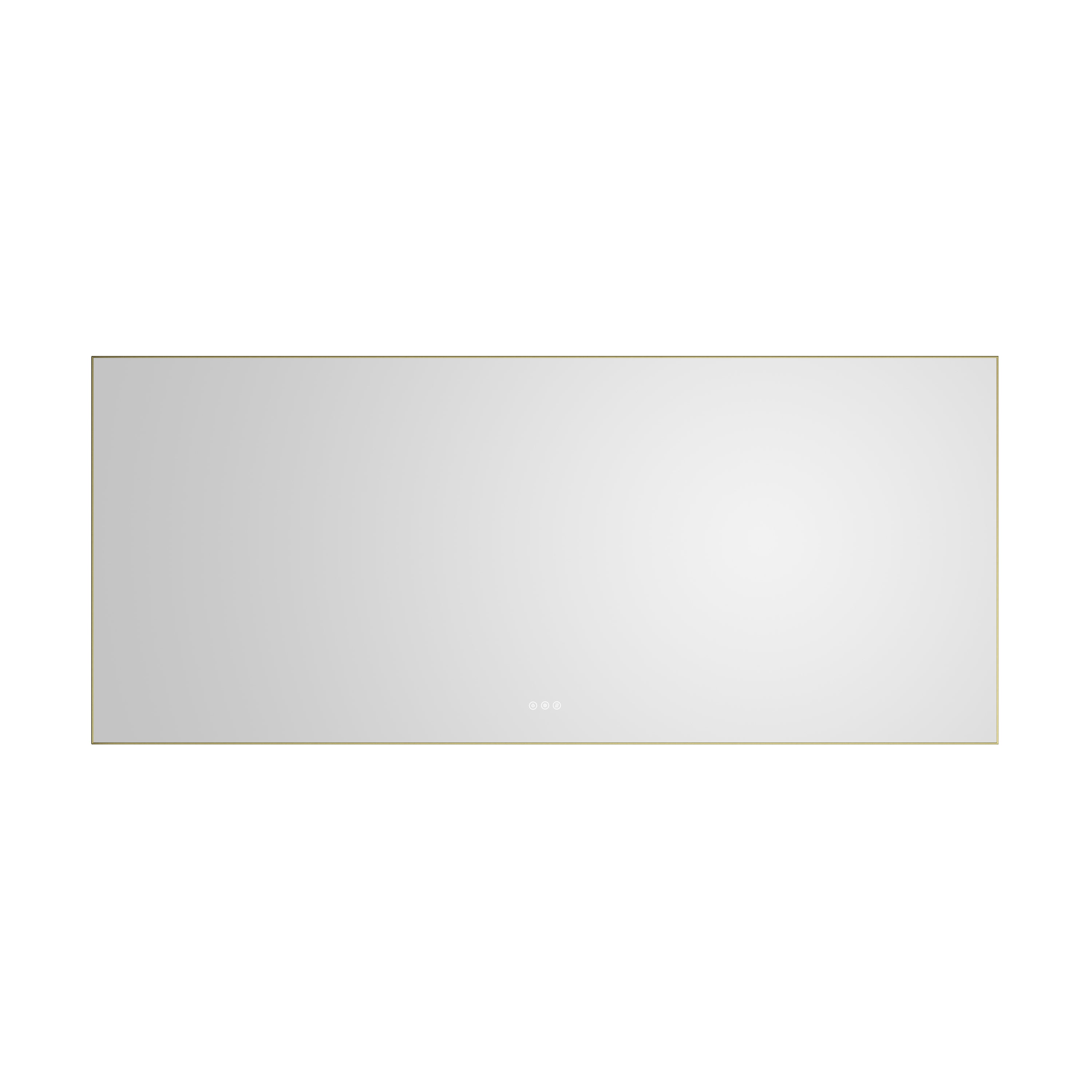 84x 36Inch LED Mirror Bathroom with Back Light, Anti-Fog Memory Large