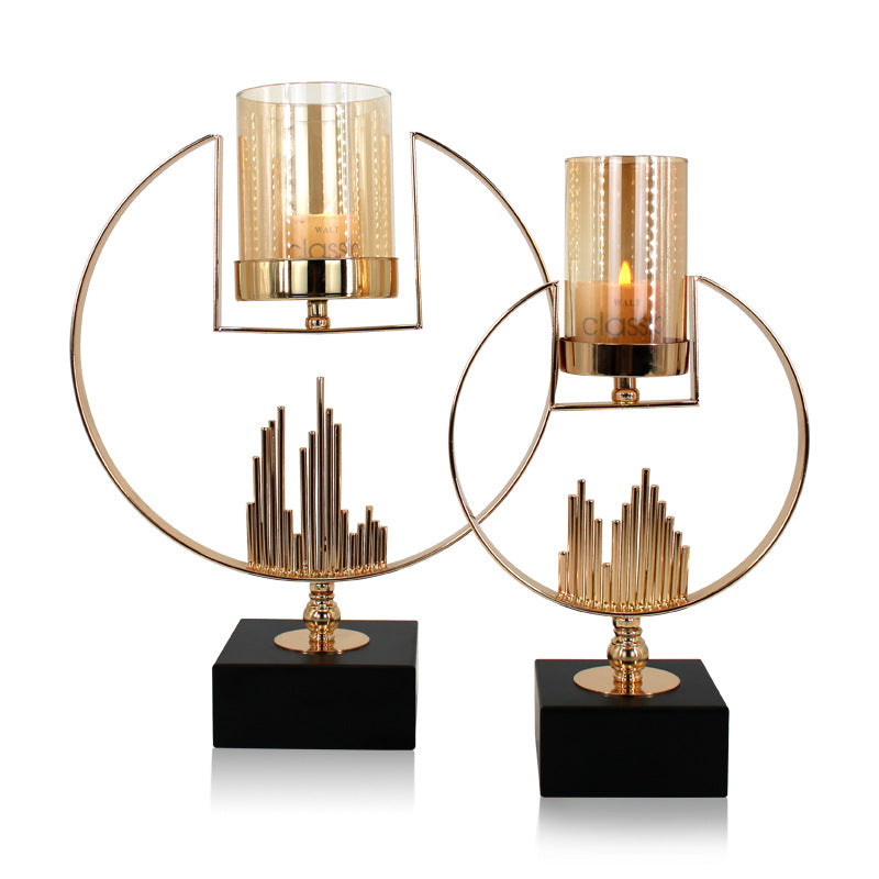 Luxury Golden Candle Holder