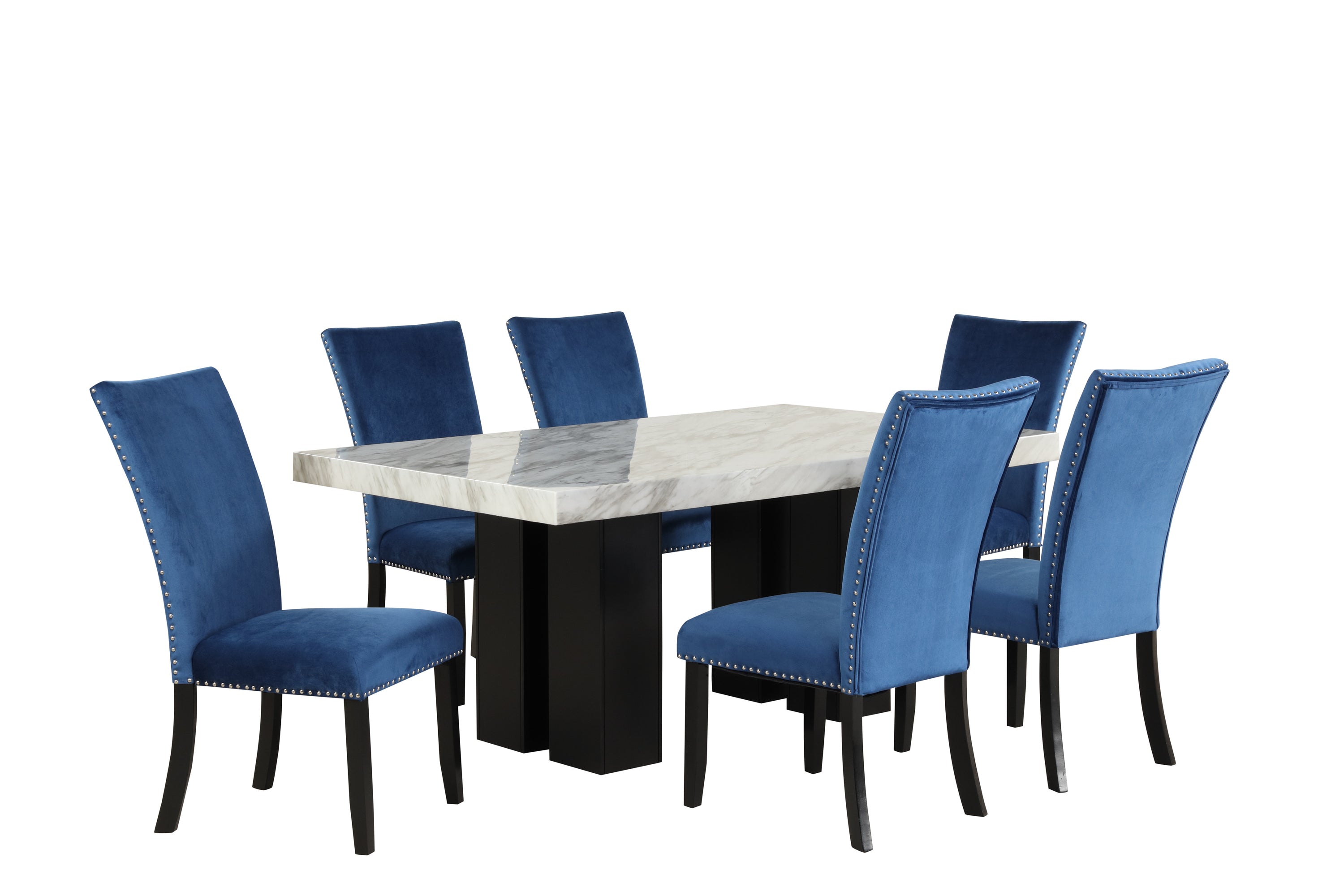 Faux Marble Dining Set