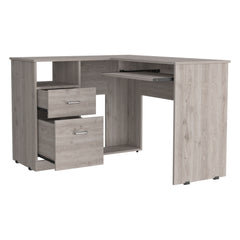  Light Grey Computer Desk