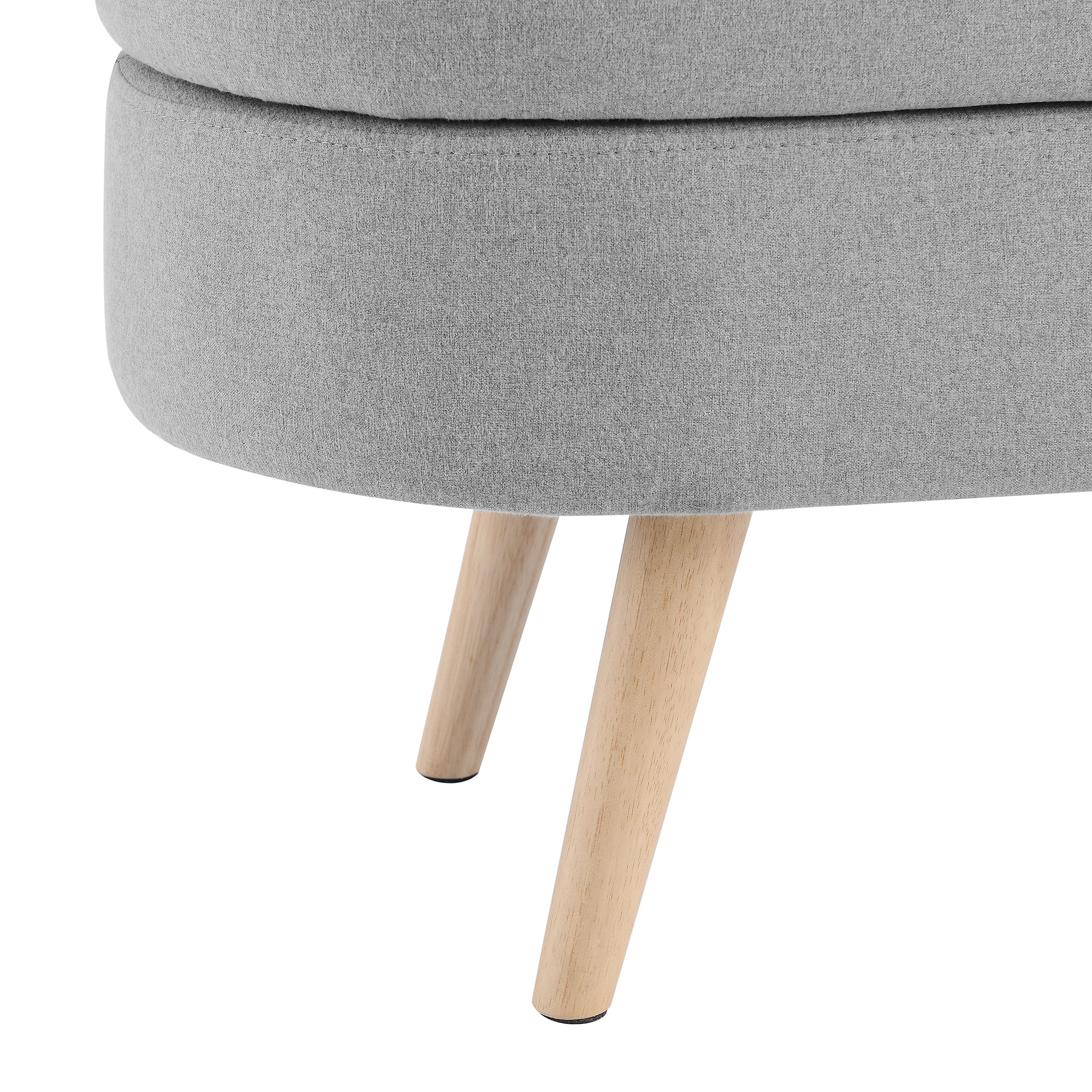 Oval Storage Bench
