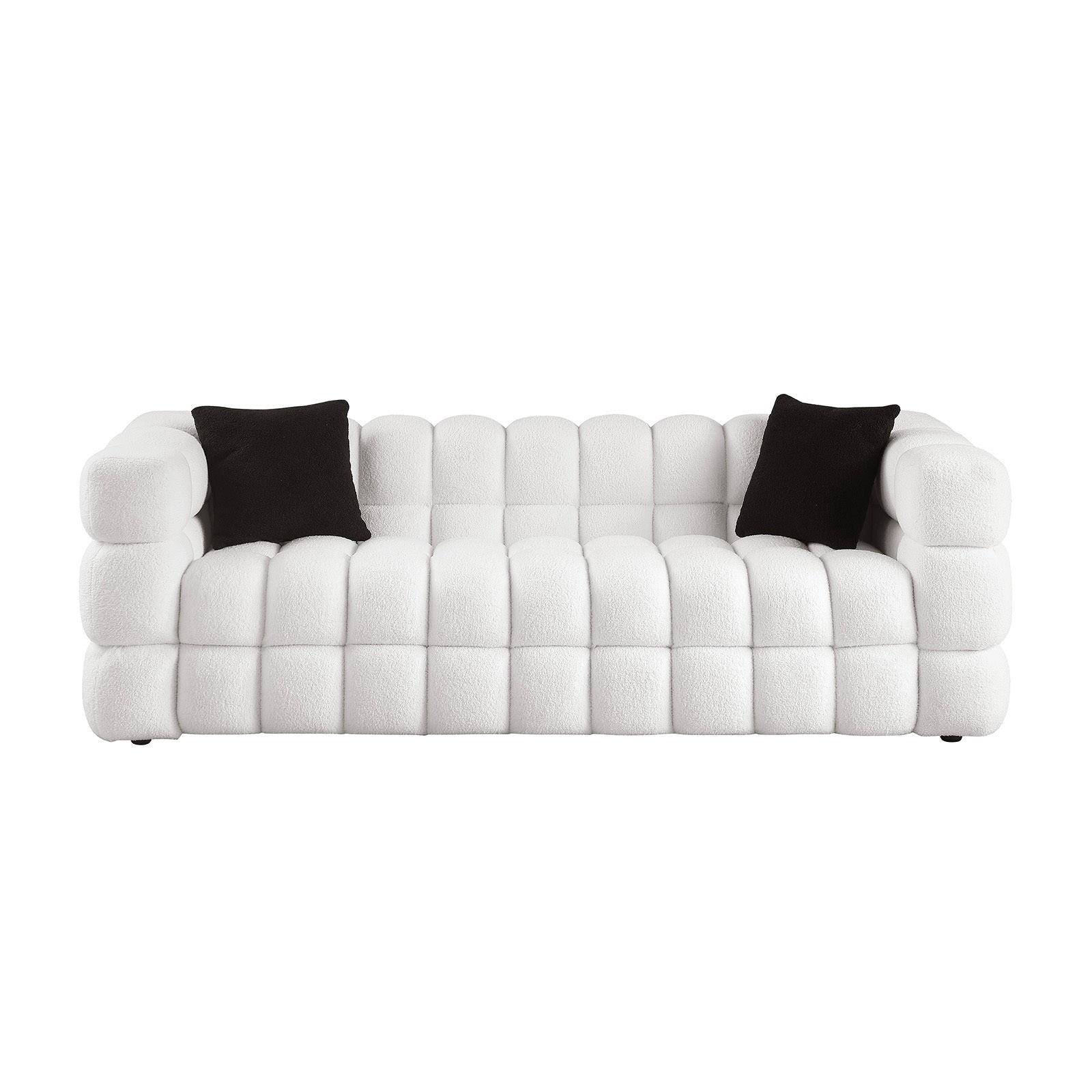 Marshmallow Sofa Boucle 3 seater - White
