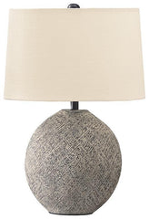 Beige Paper Composite Table Lamp