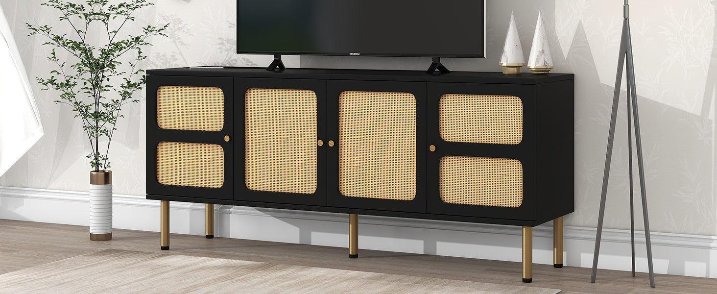 Black TV Stand