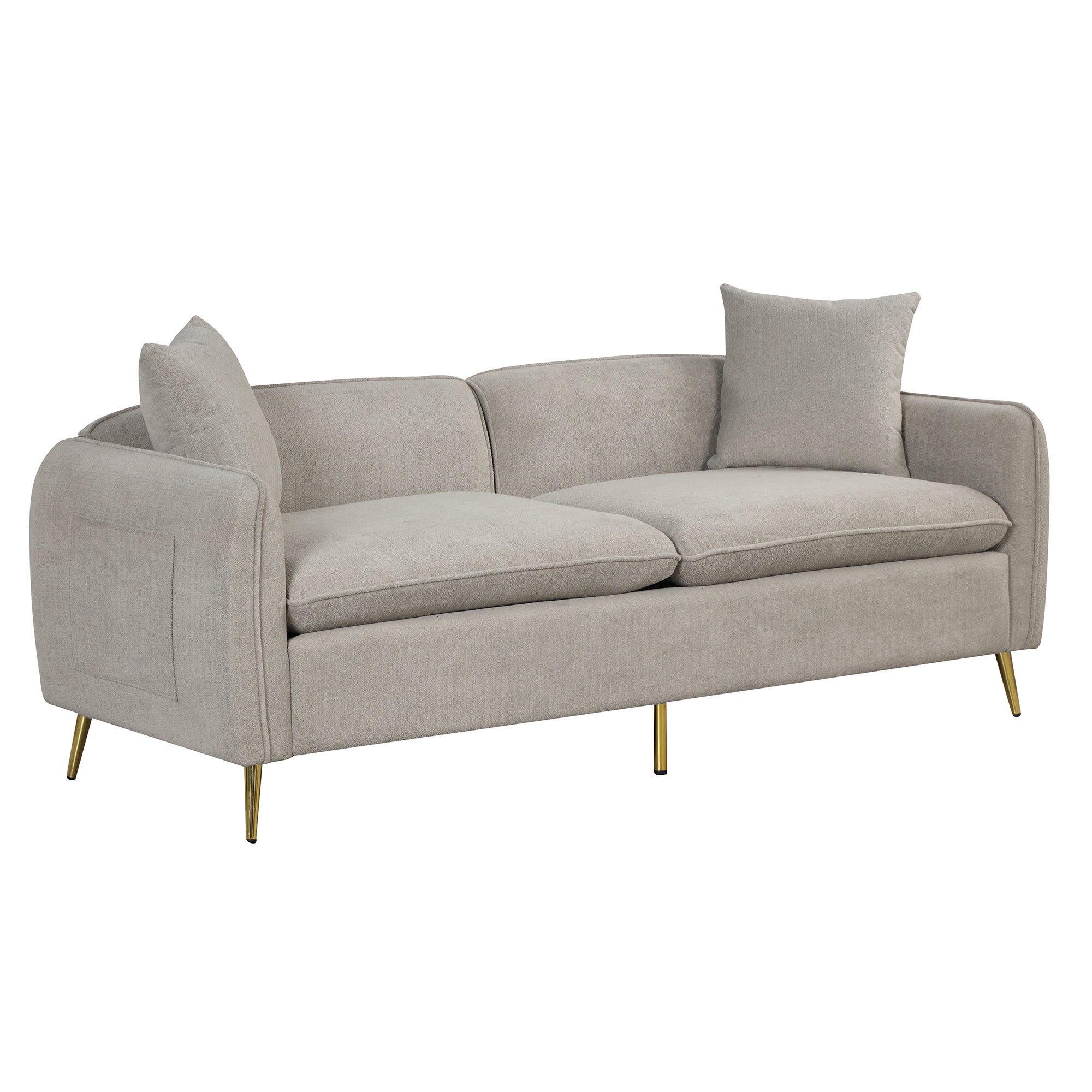 Velvet Upholstery Sofa Couch