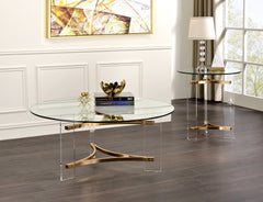 Sosi Coffee Table - Gold Finish