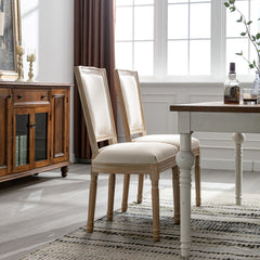 French Cream Linen Set