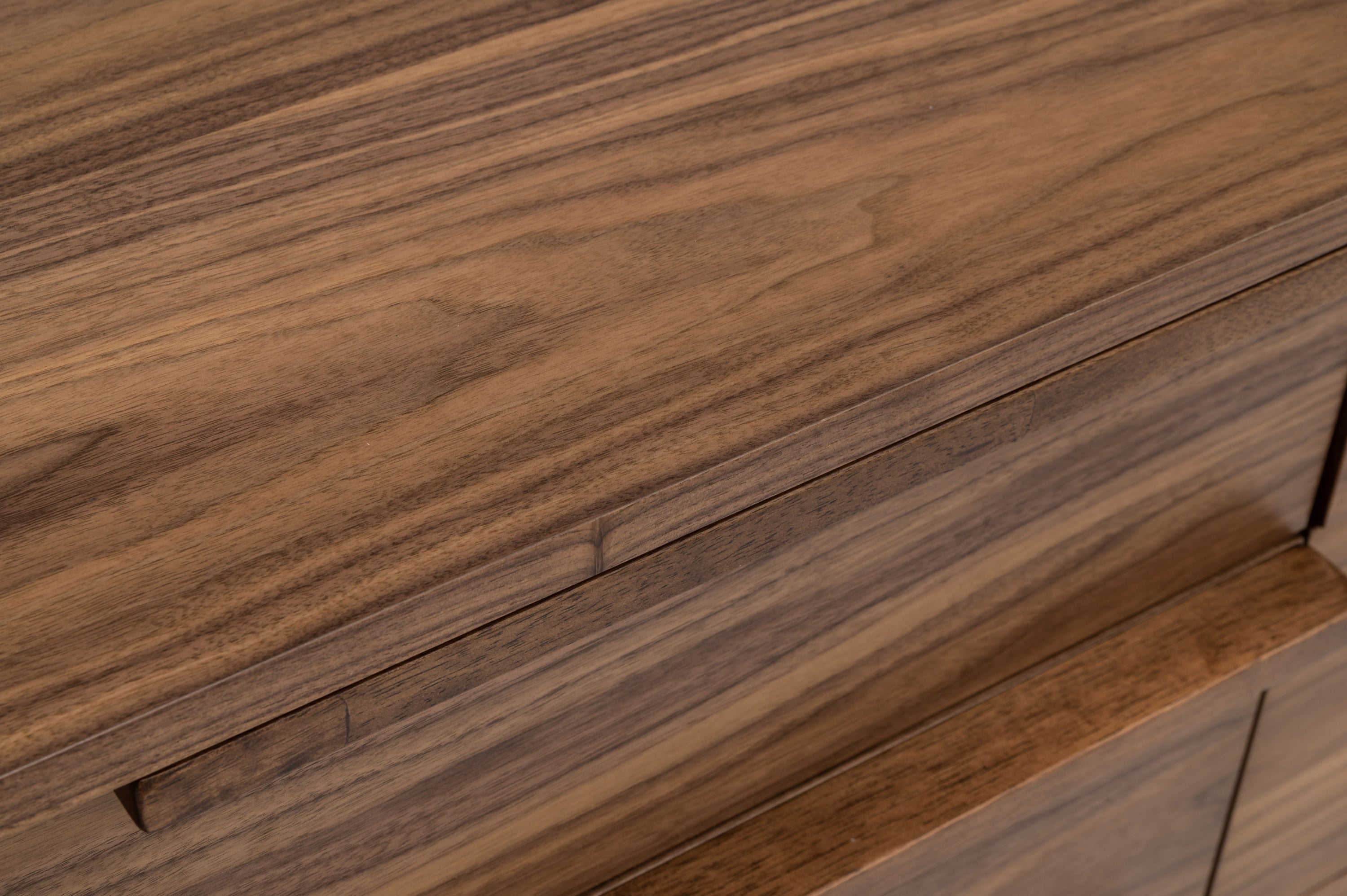 Modern Walnut Dresser