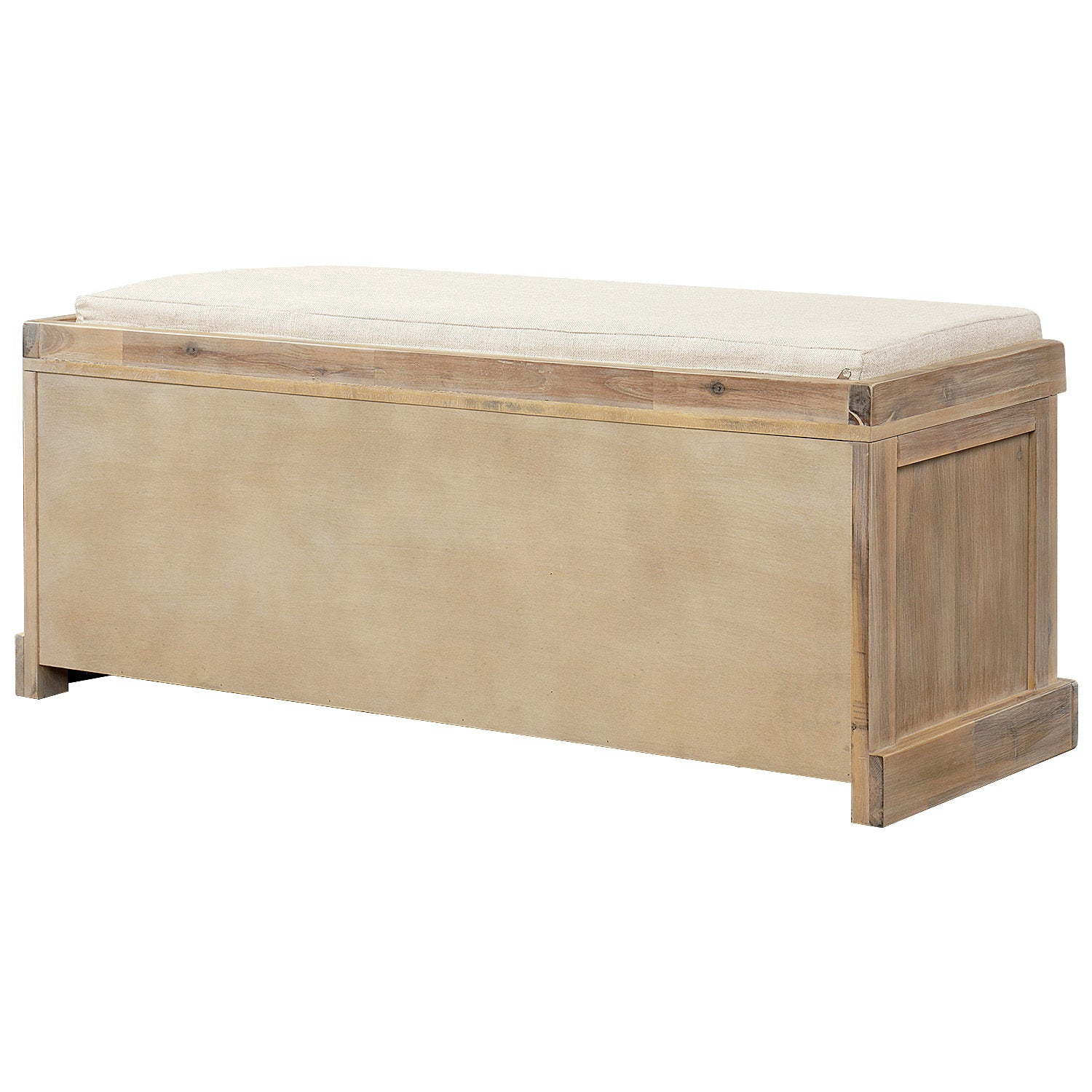 White Washed Bench