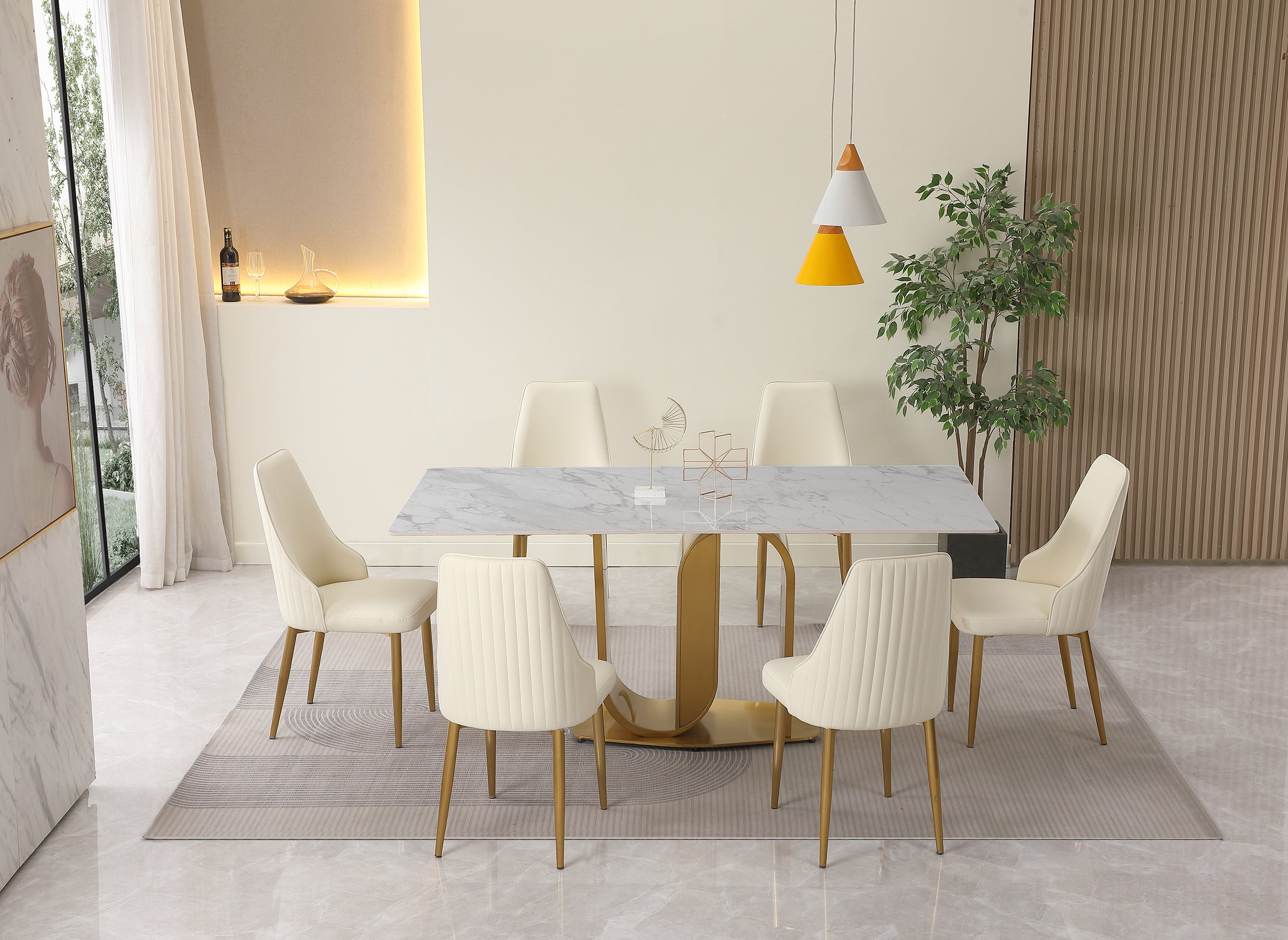 71" dining table
