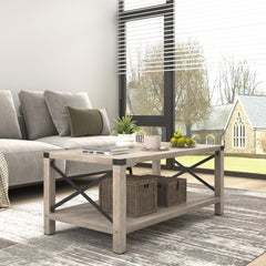 2-tier coffee table