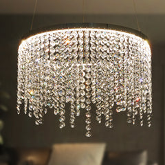 Fancy Luxury Modern Pendant Light Crystal Chandelier