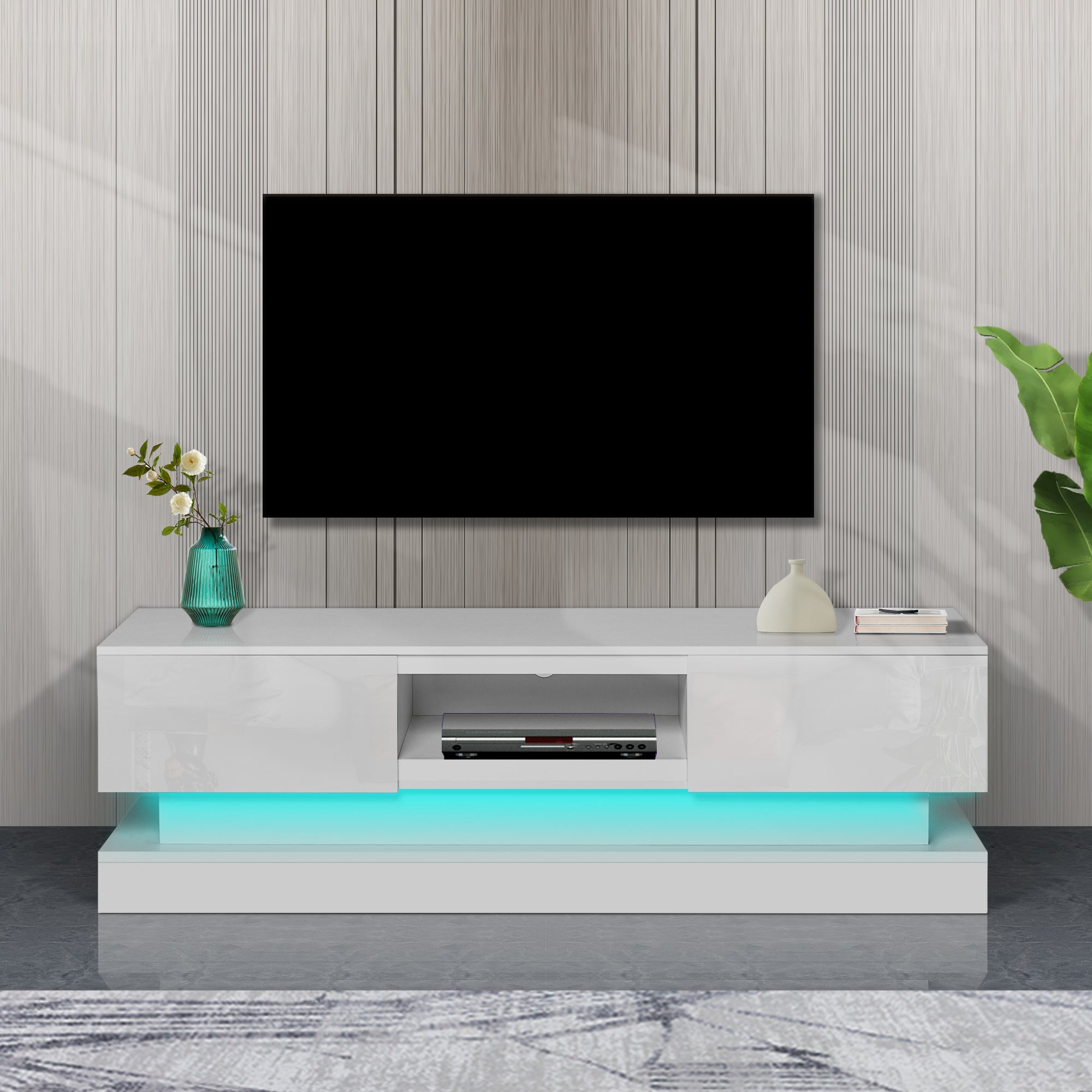Modern TV Stand White