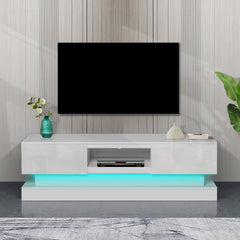 Modern TV Stand White