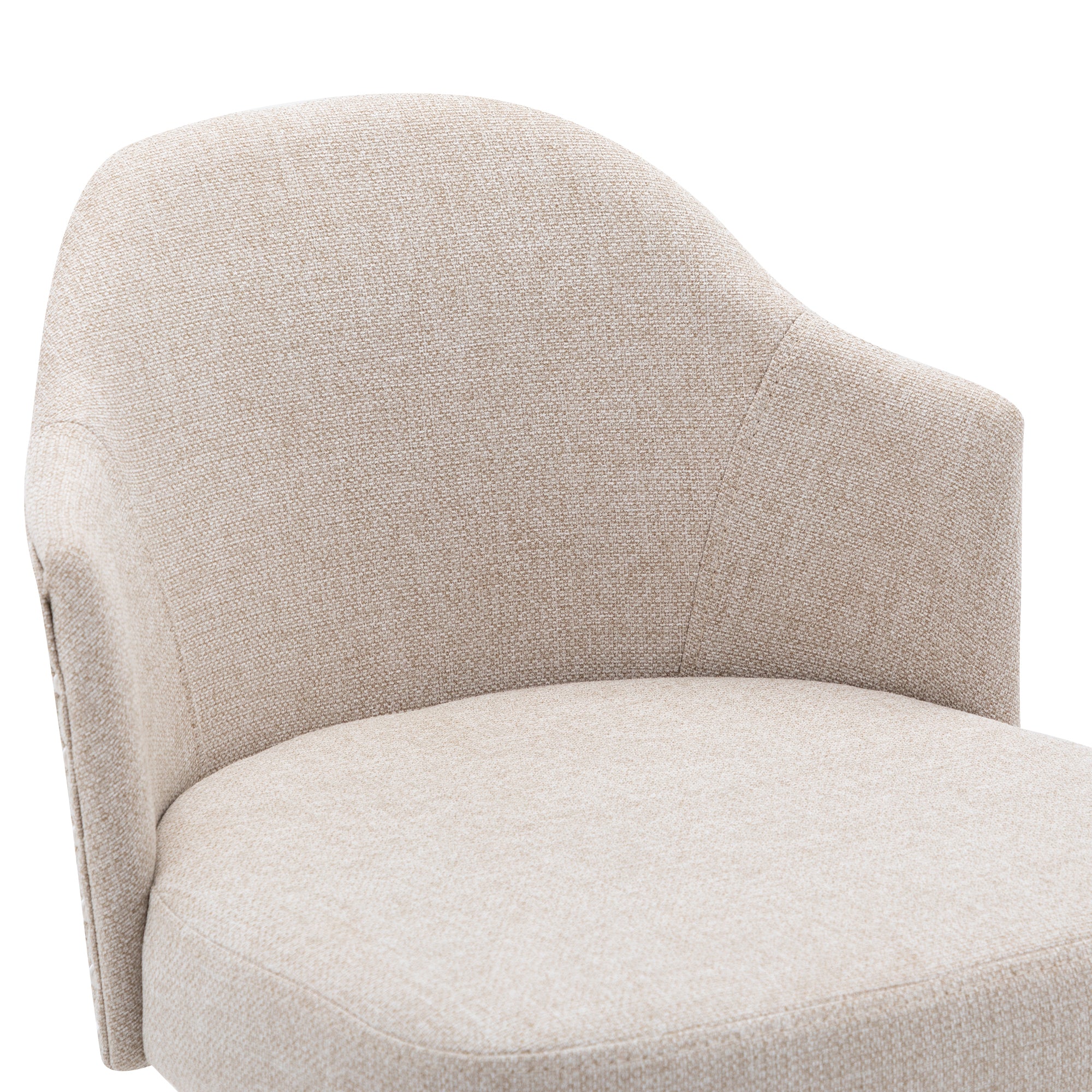 Counter Swivel Bar Stools Adjustable (Set of 2) - Beige