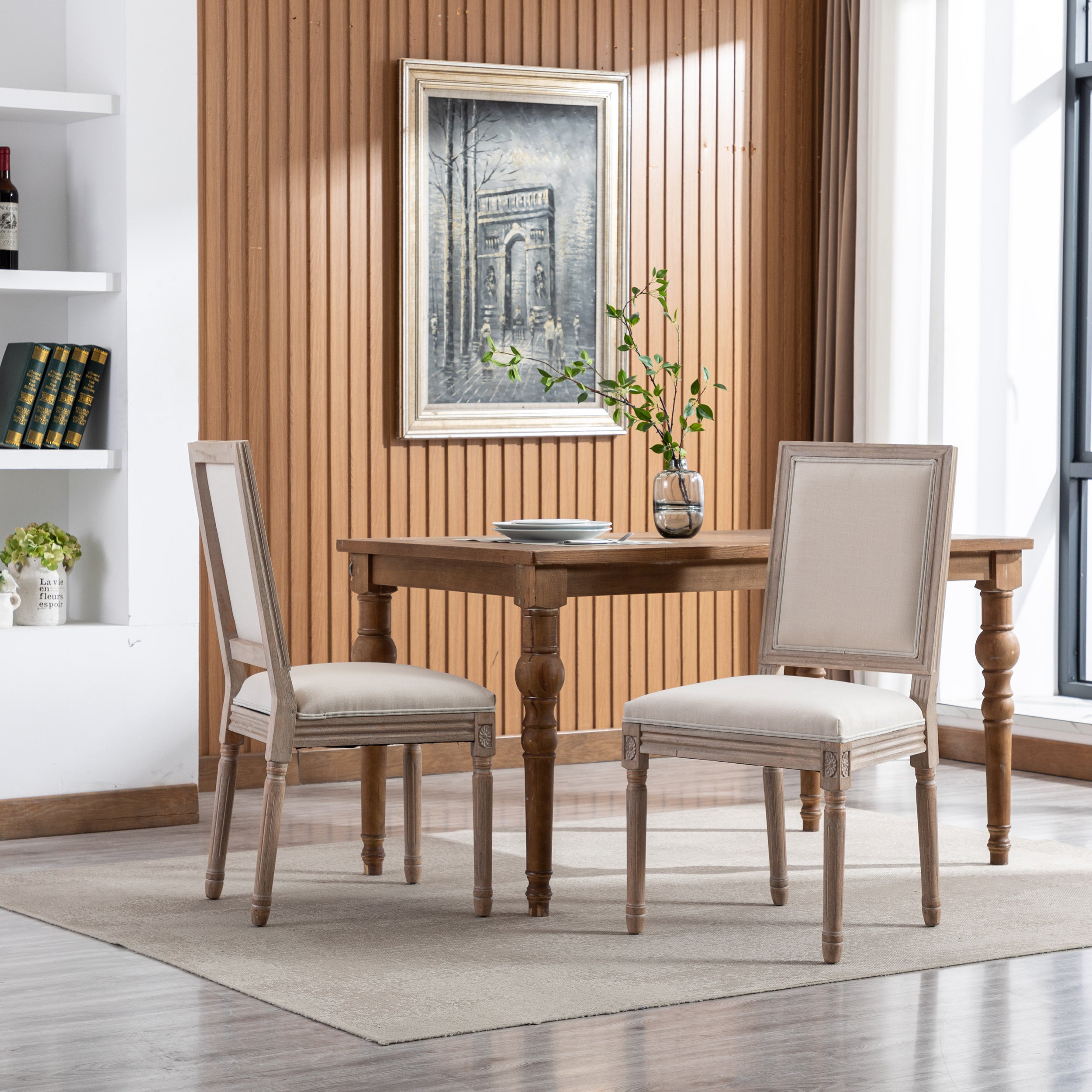 Solid Wood Frame Chair