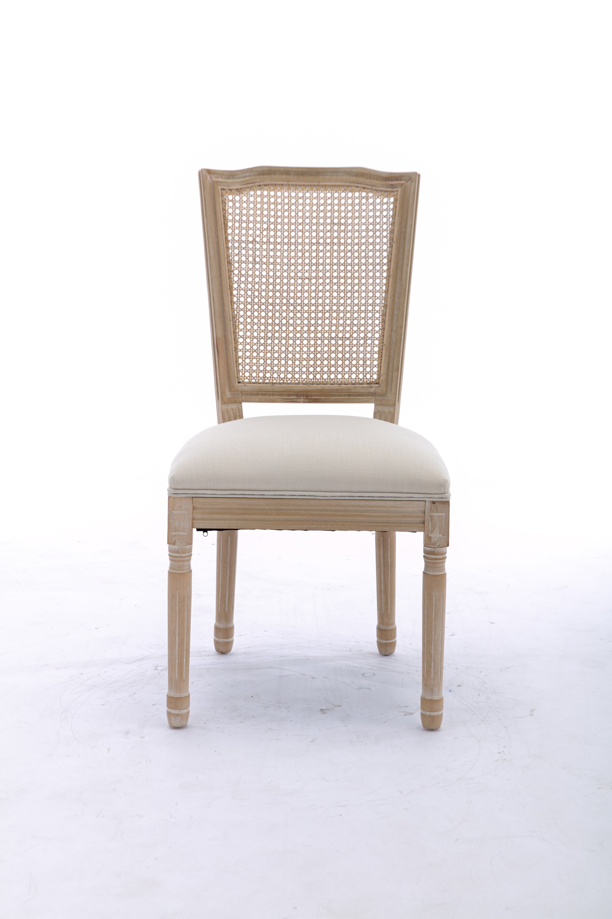 French Style Antique Linen (Set of 2) - Cream